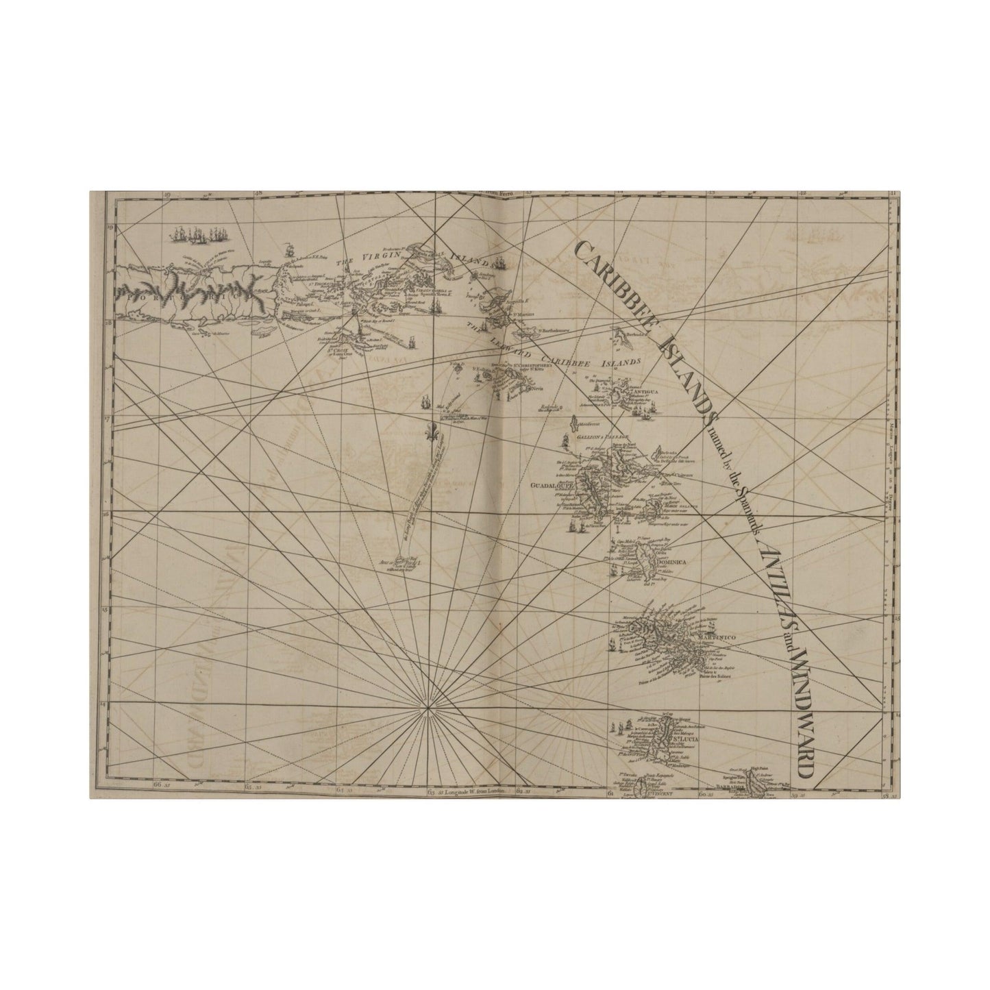 Caribbee Island, Virgin Islands, and Isle of Porto Rico - Pacific Sky Games