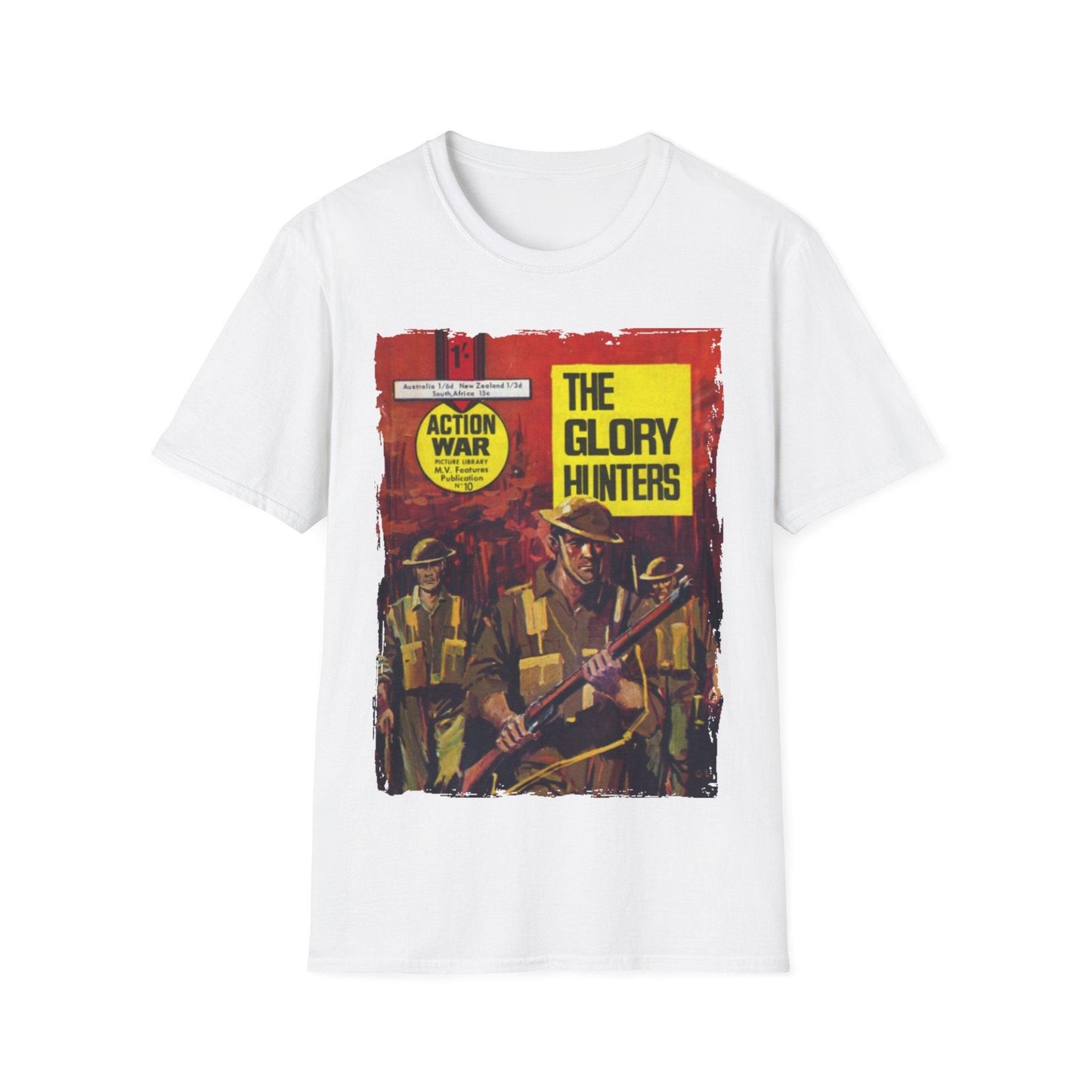 Action War #10 - Unisex Softstyle T-Shirt