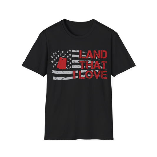 Land That I Love - Mom - Unisex Softstyle T-Shirt