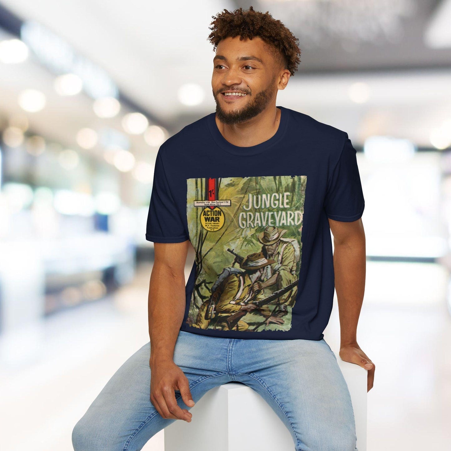 Action War #3 - Unisex Softstyle T-Shirt
