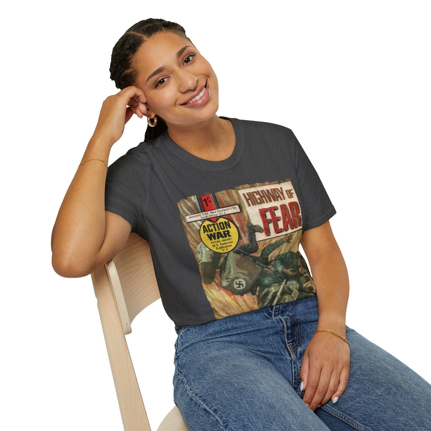Action War #5 - Unisex Softstyle T-Shirt
