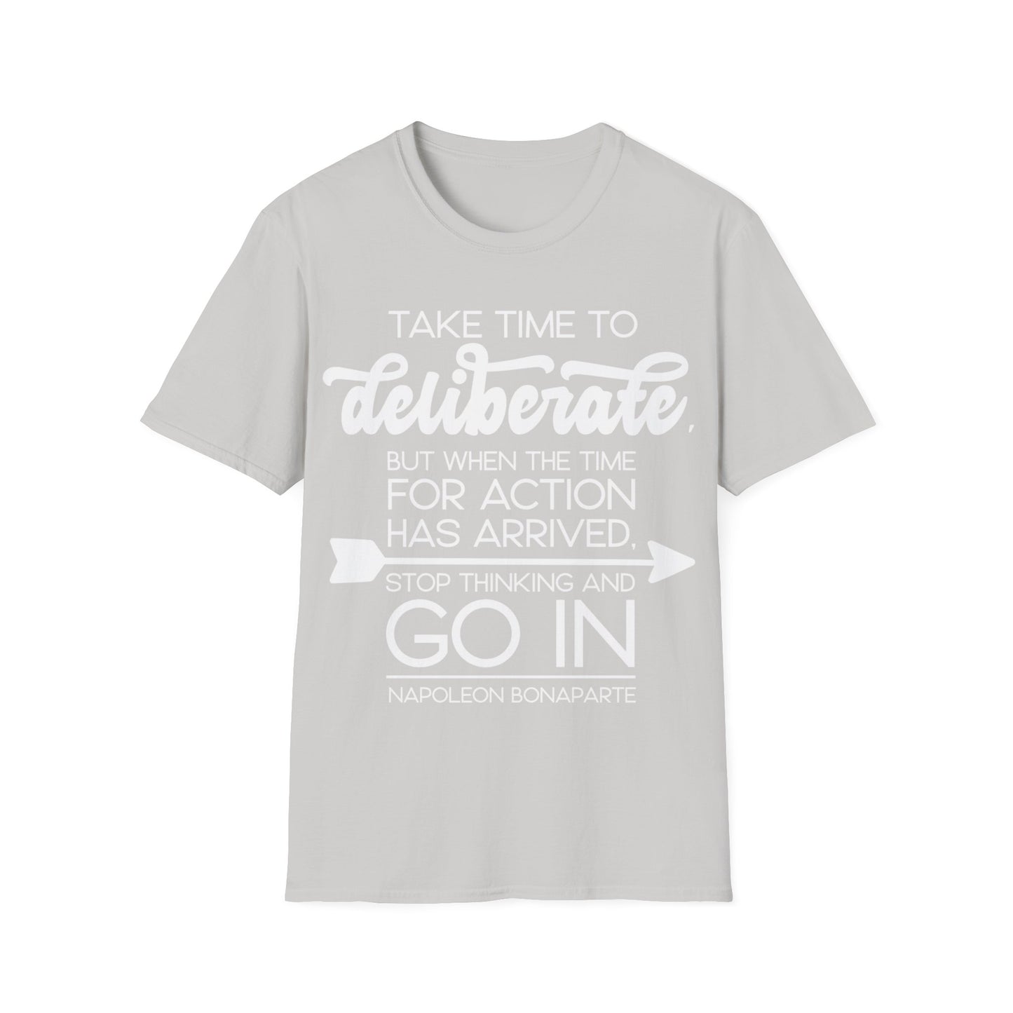 NB Q4 White - Unisex Softstyle T-Shirt