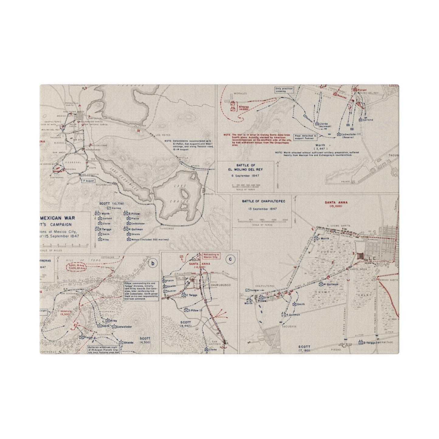 Mexican War, Scott's Campaign, Aug-Sept 1847 - Pacific Sky Games