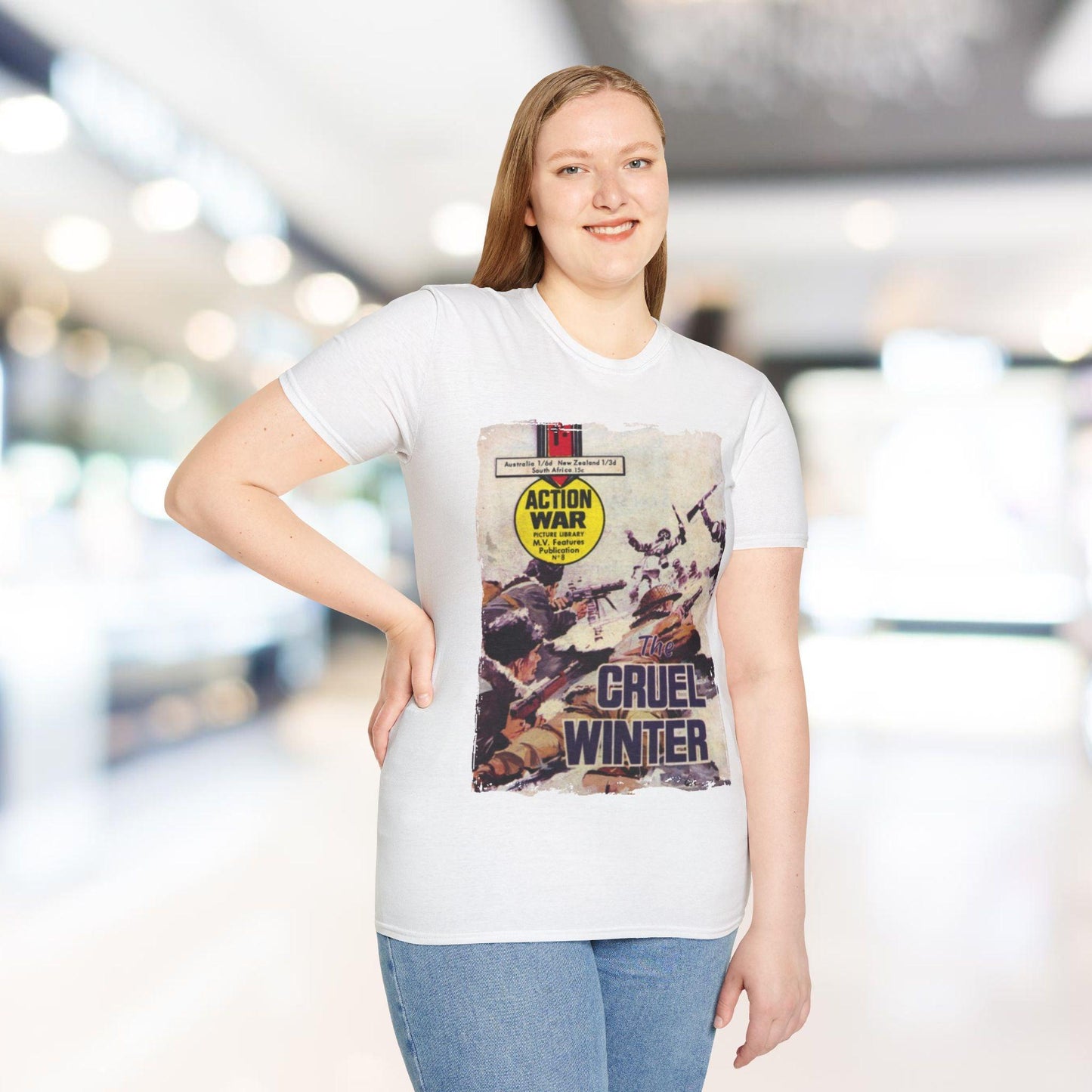 Action War #8 - Unisex Softstyle T-Shirt