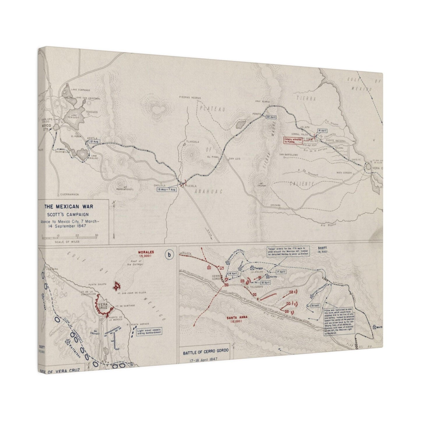 Mexican War, Scott's Campaign, Mar-Sept 1847 - Pacific Sky Games