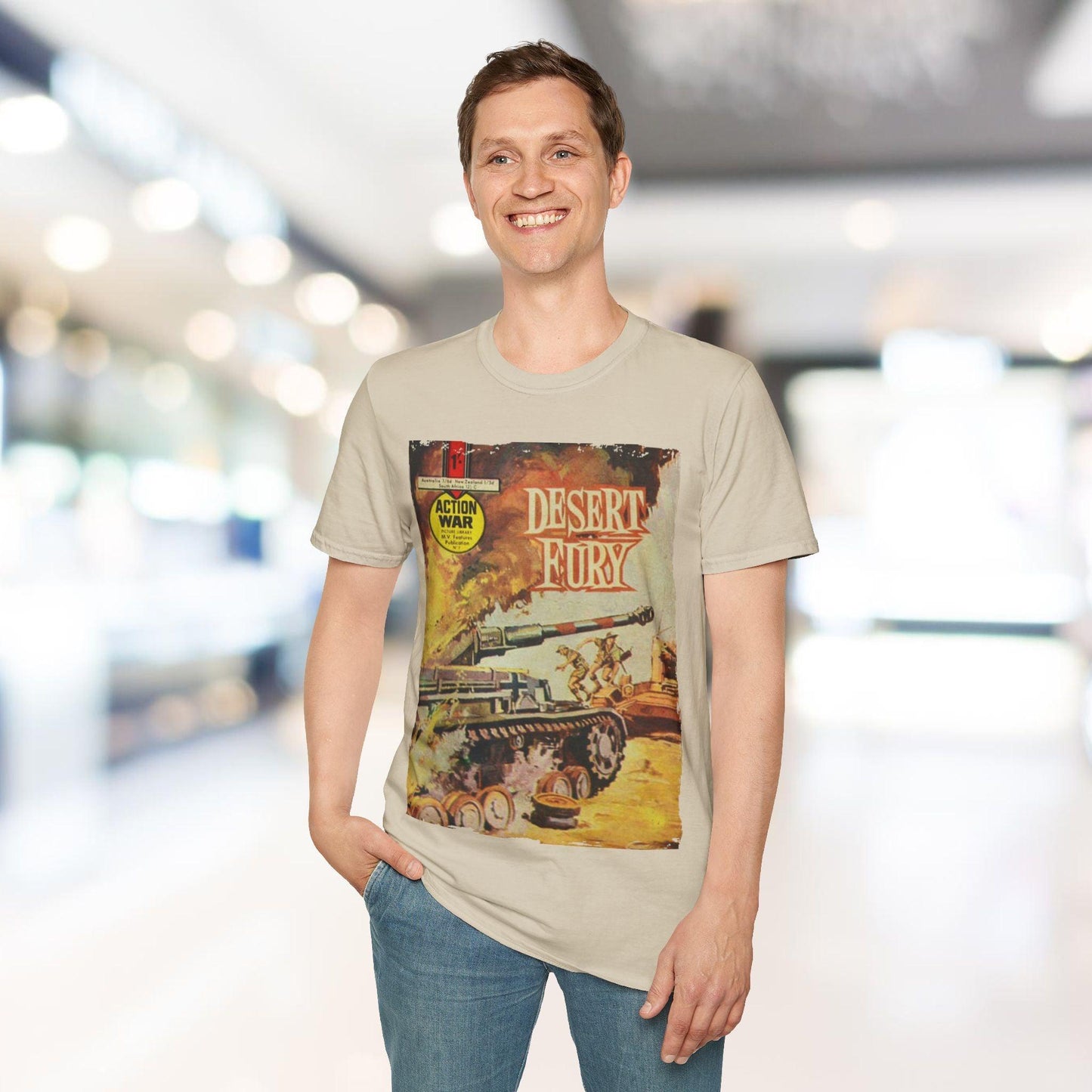 Action War #2 - Unisex Softstyle T-Shirt