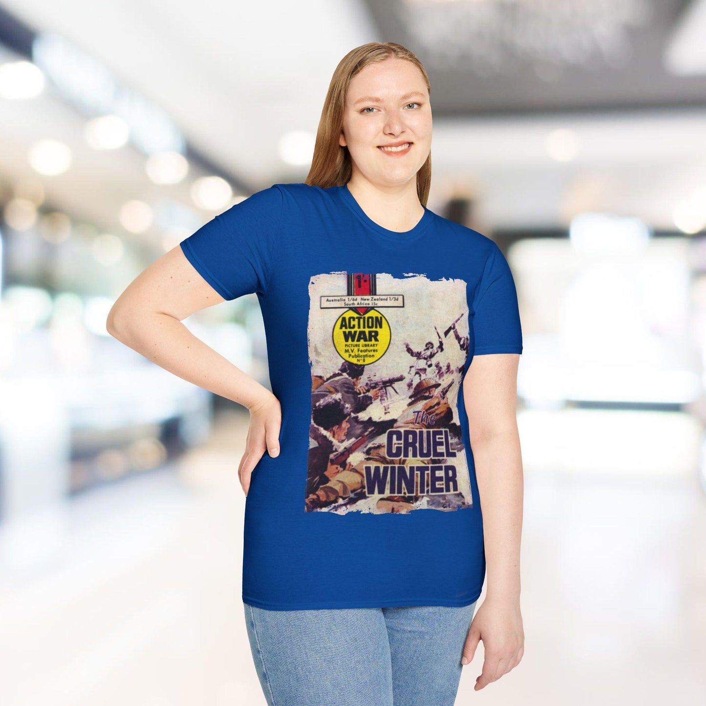 Action War #8 - Unisex Softstyle T-Shirt
