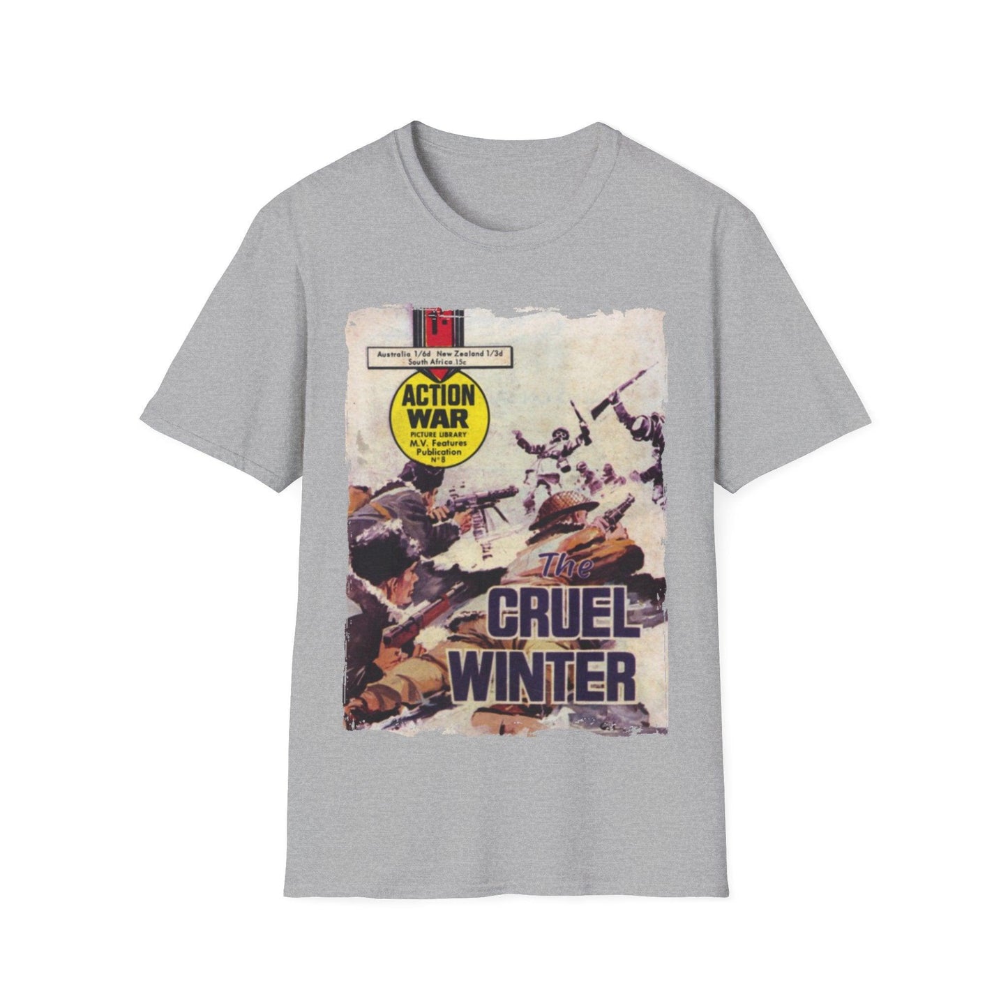 Action War #8 - Unisex Softstyle T-Shirt