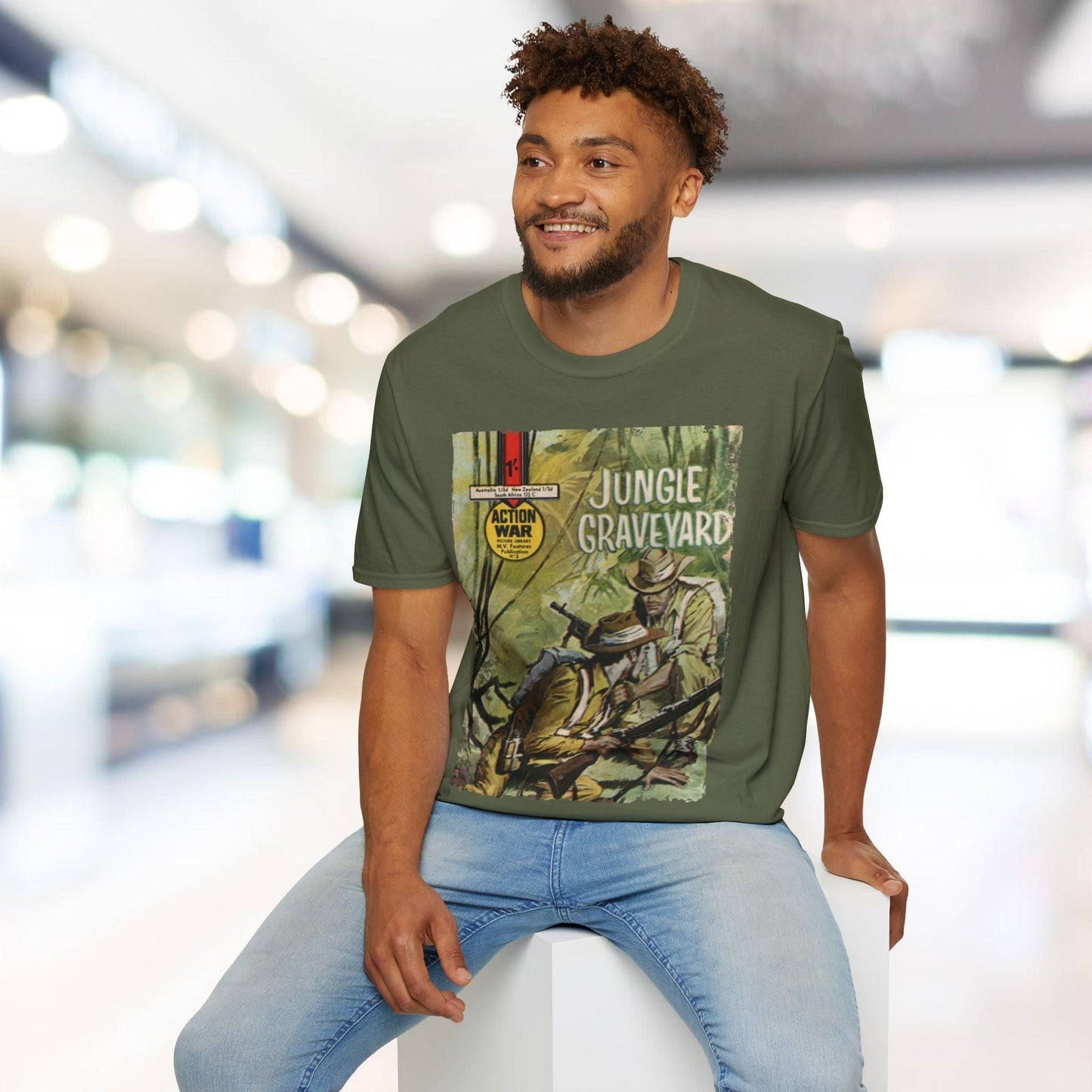 Action War #3 - Unisex Softstyle T-Shirt