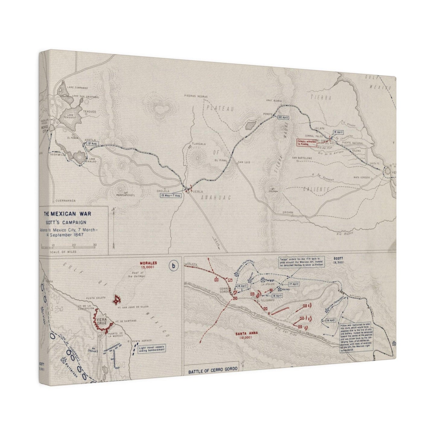 Mexican War, Scott's Campaign, Mar-Sept 1847 - Pacific Sky Games