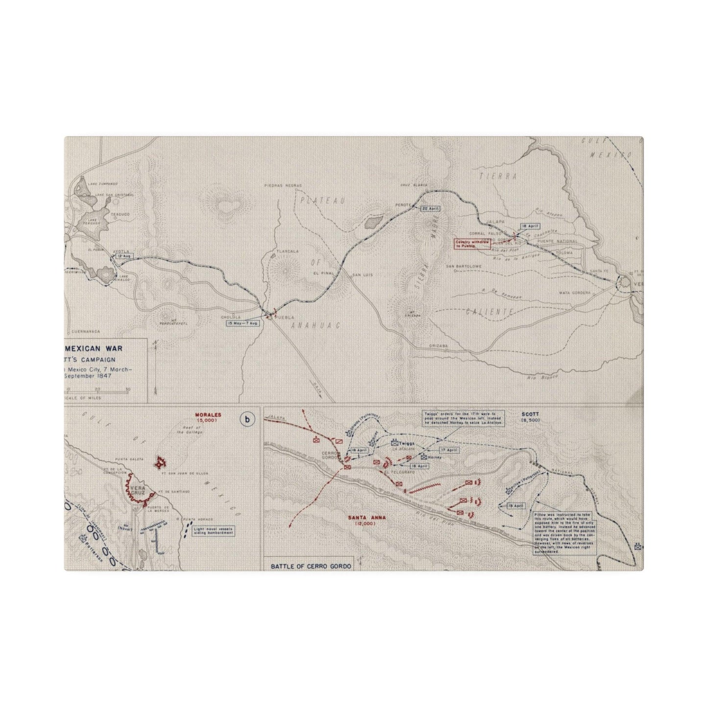Mexican War, Scott's Campaign, Mar-Sept 1847 - Pacific Sky Games