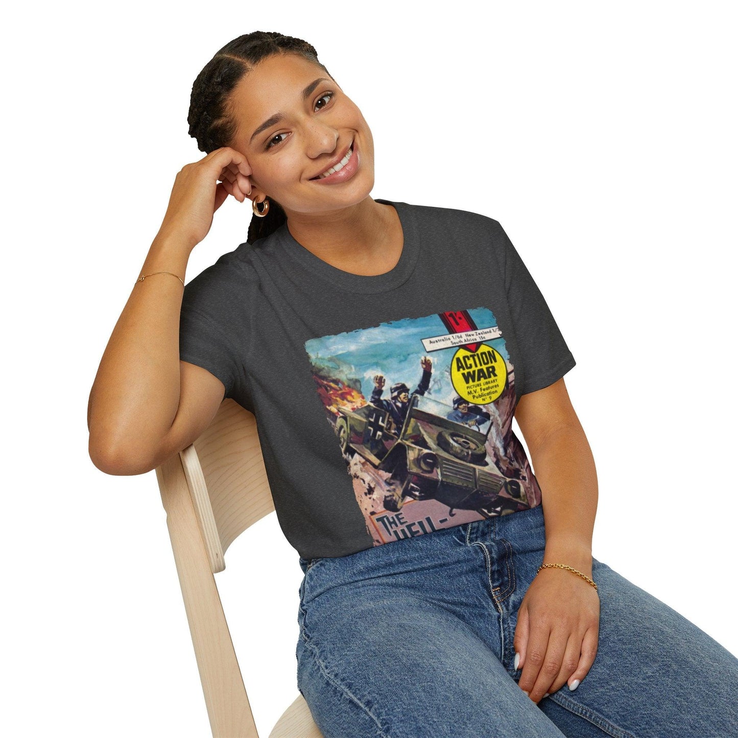 Action War #9 - Unisex Softstyle T-Shirt