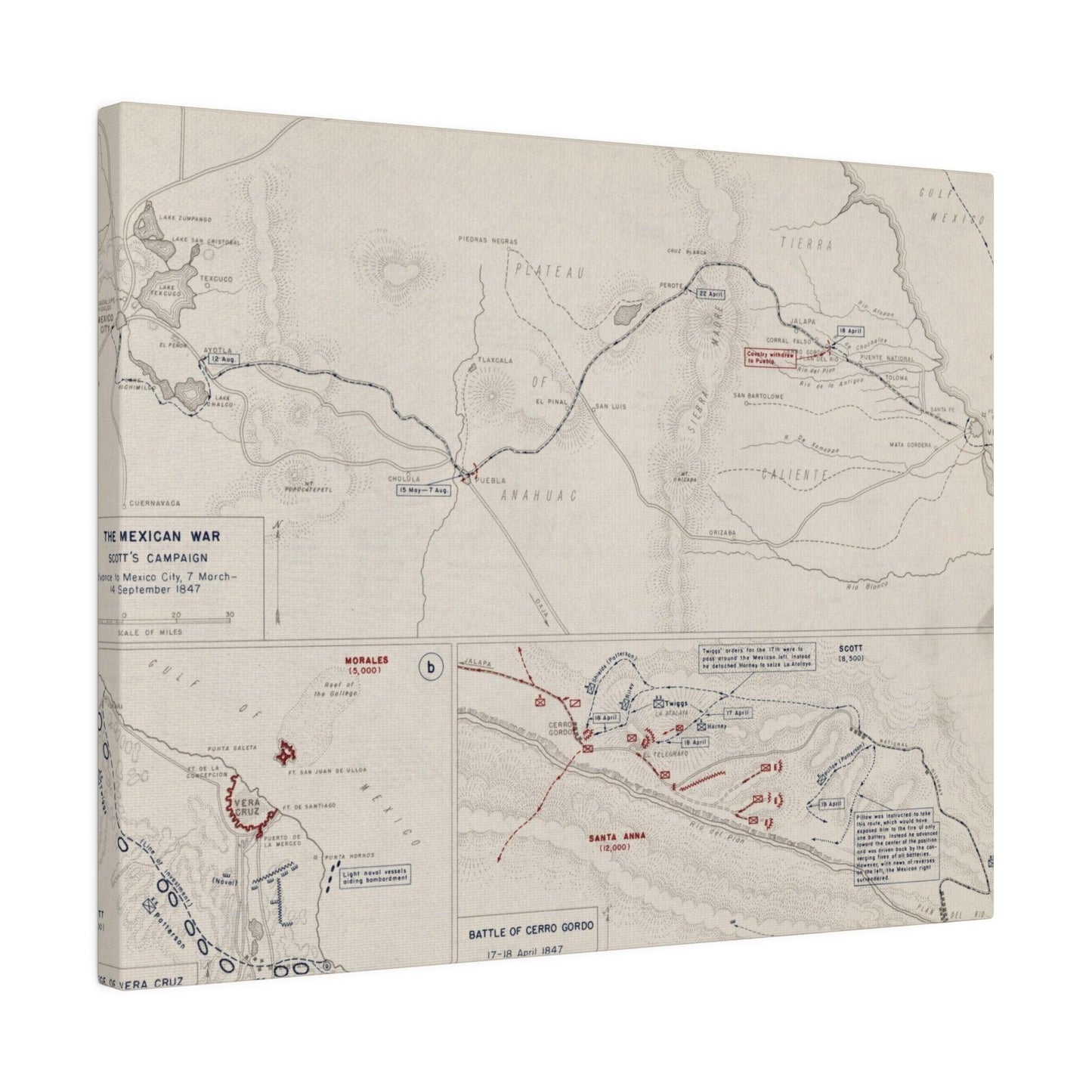 Mexican War, Scott's Campaign, Mar-Sept 1847 - Pacific Sky Games