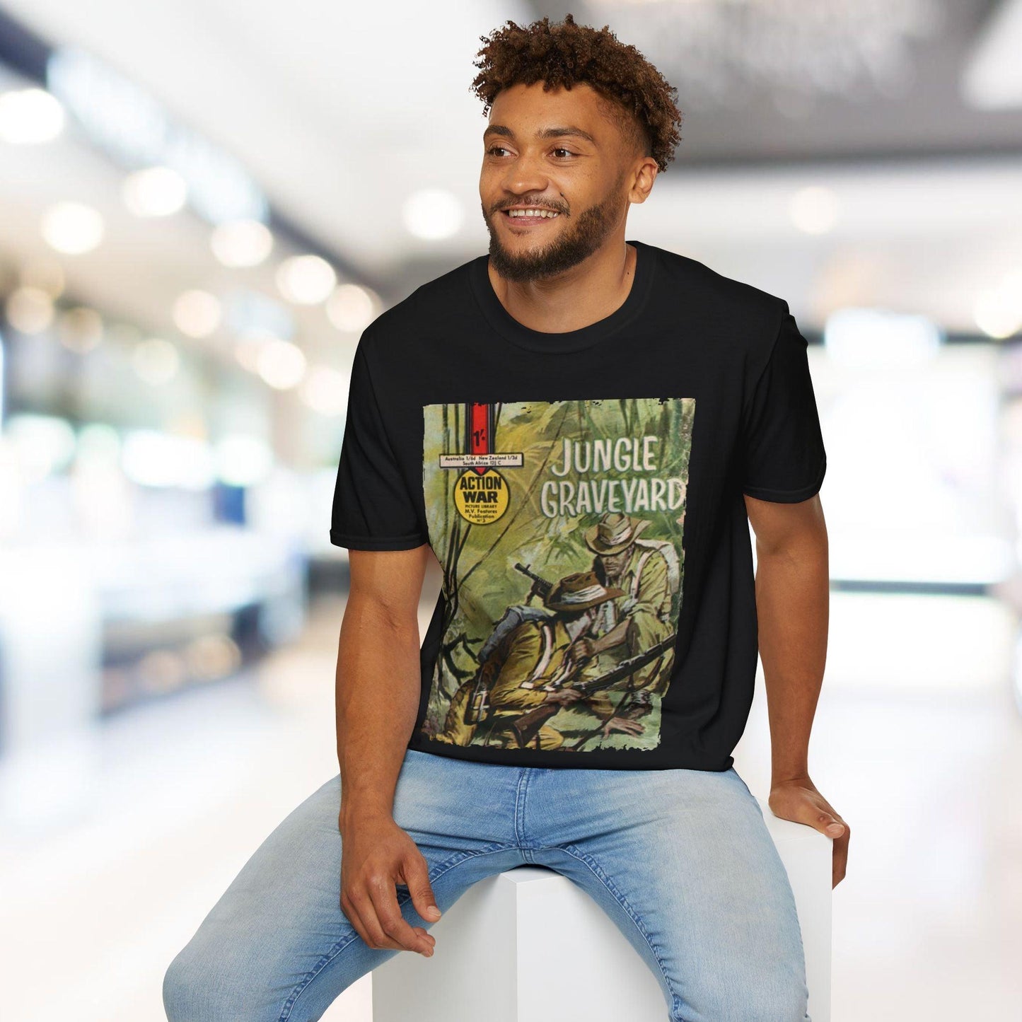 Action War #3 - Unisex Softstyle T-Shirt