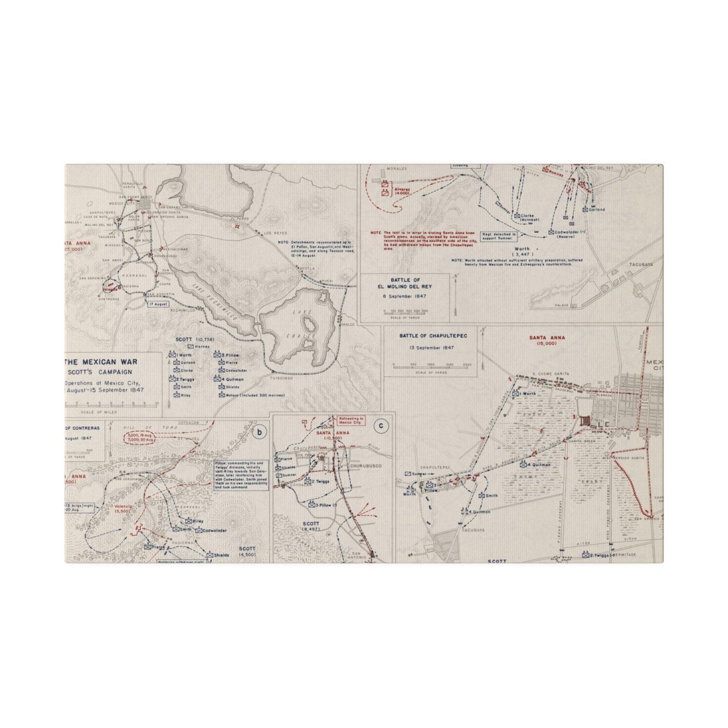 Mexican War, Scott's Campaign, Aug-Sept 1847 - Pacific Sky Games
