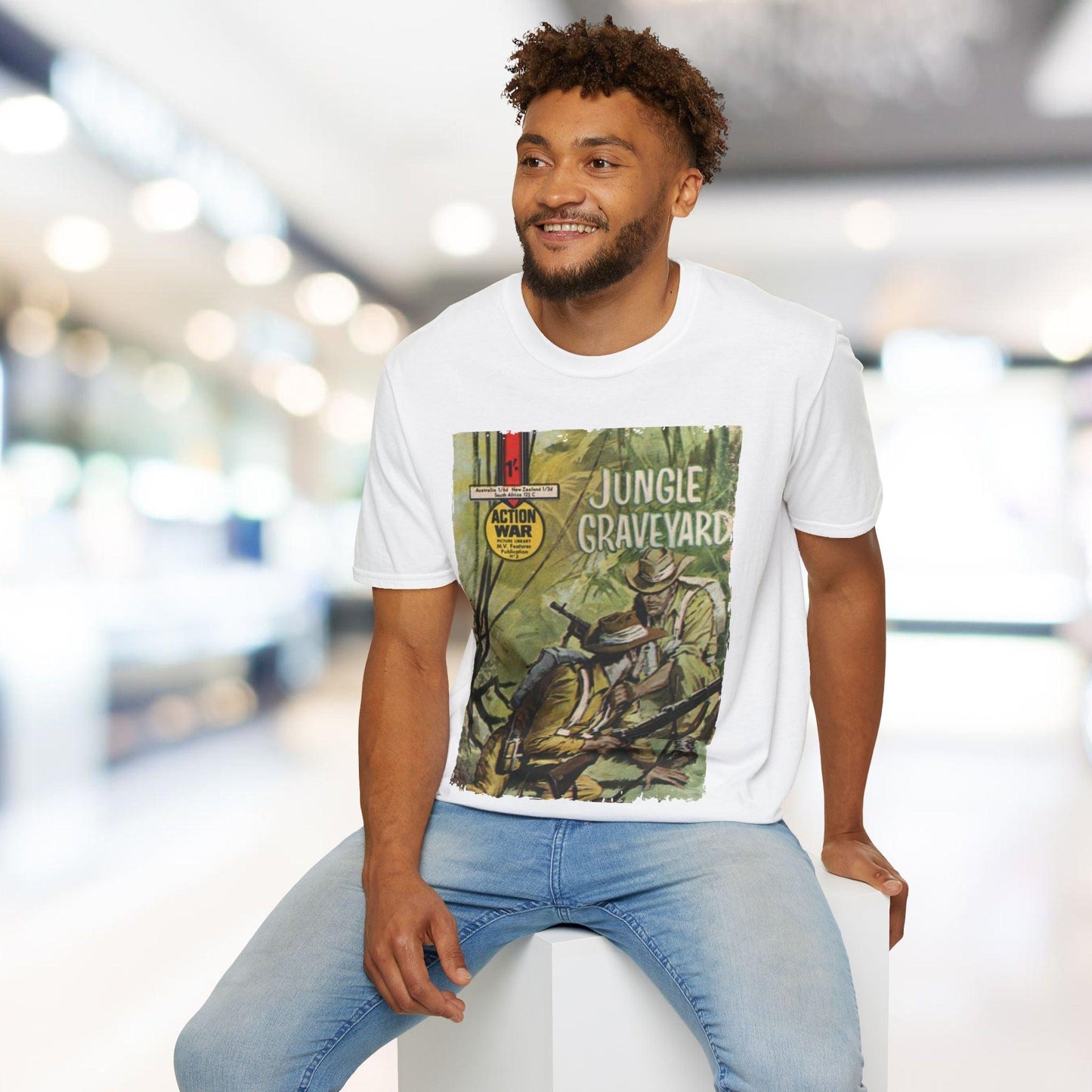 Action War #3 - Unisex Softstyle T-Shirt