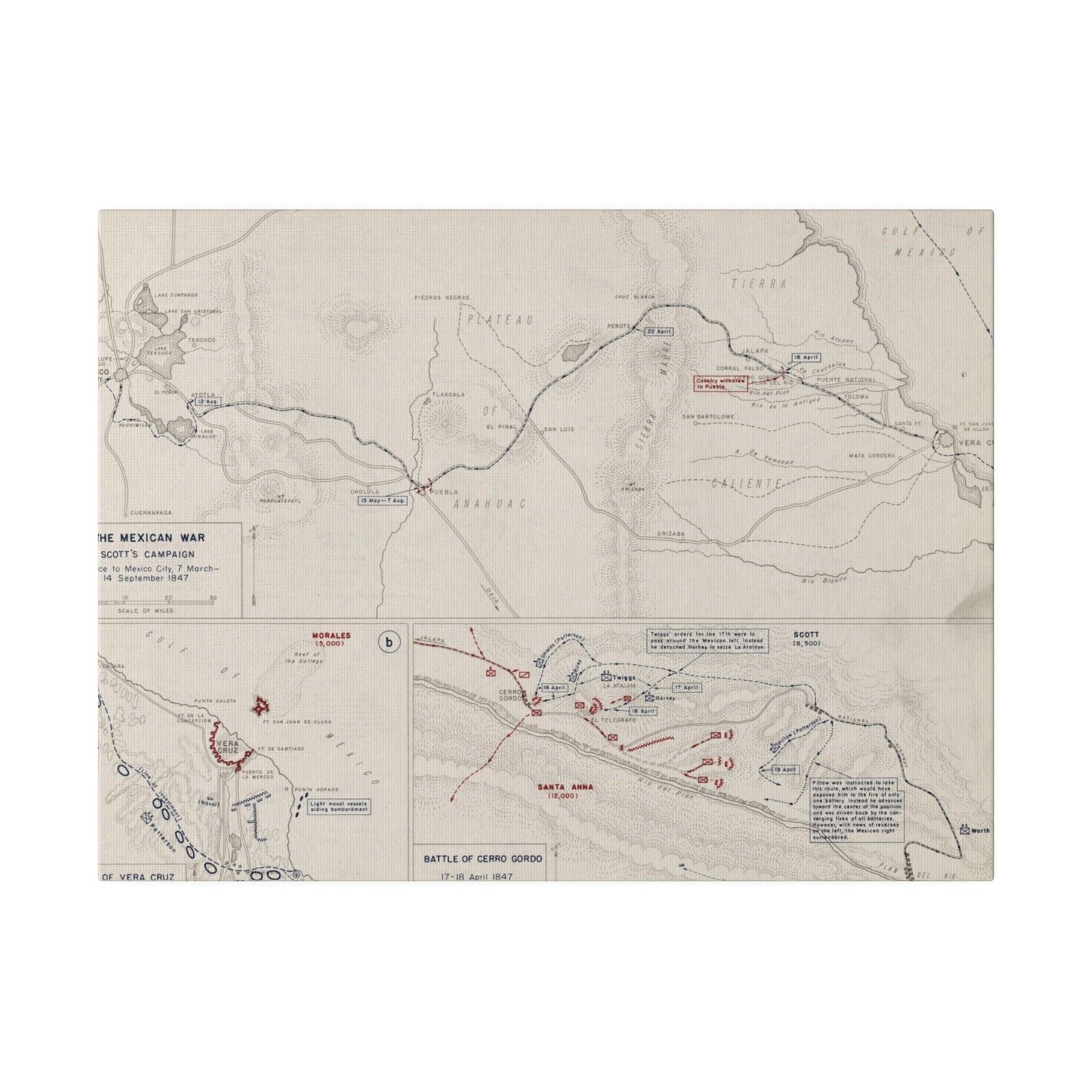 Mexican War, Scott's Campaign, Mar-Sept 1847 - Pacific Sky Games