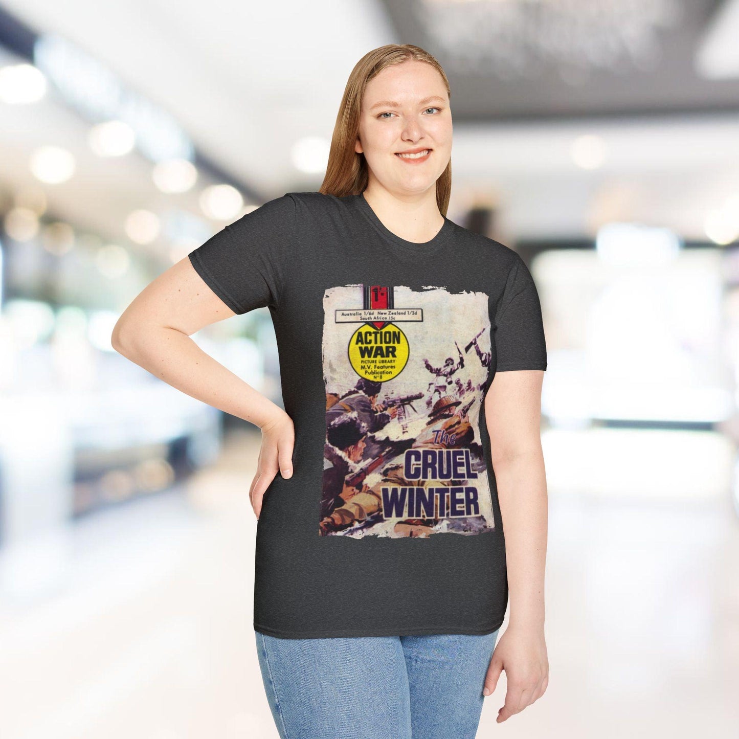 Action War #8 - Unisex Softstyle T-Shirt