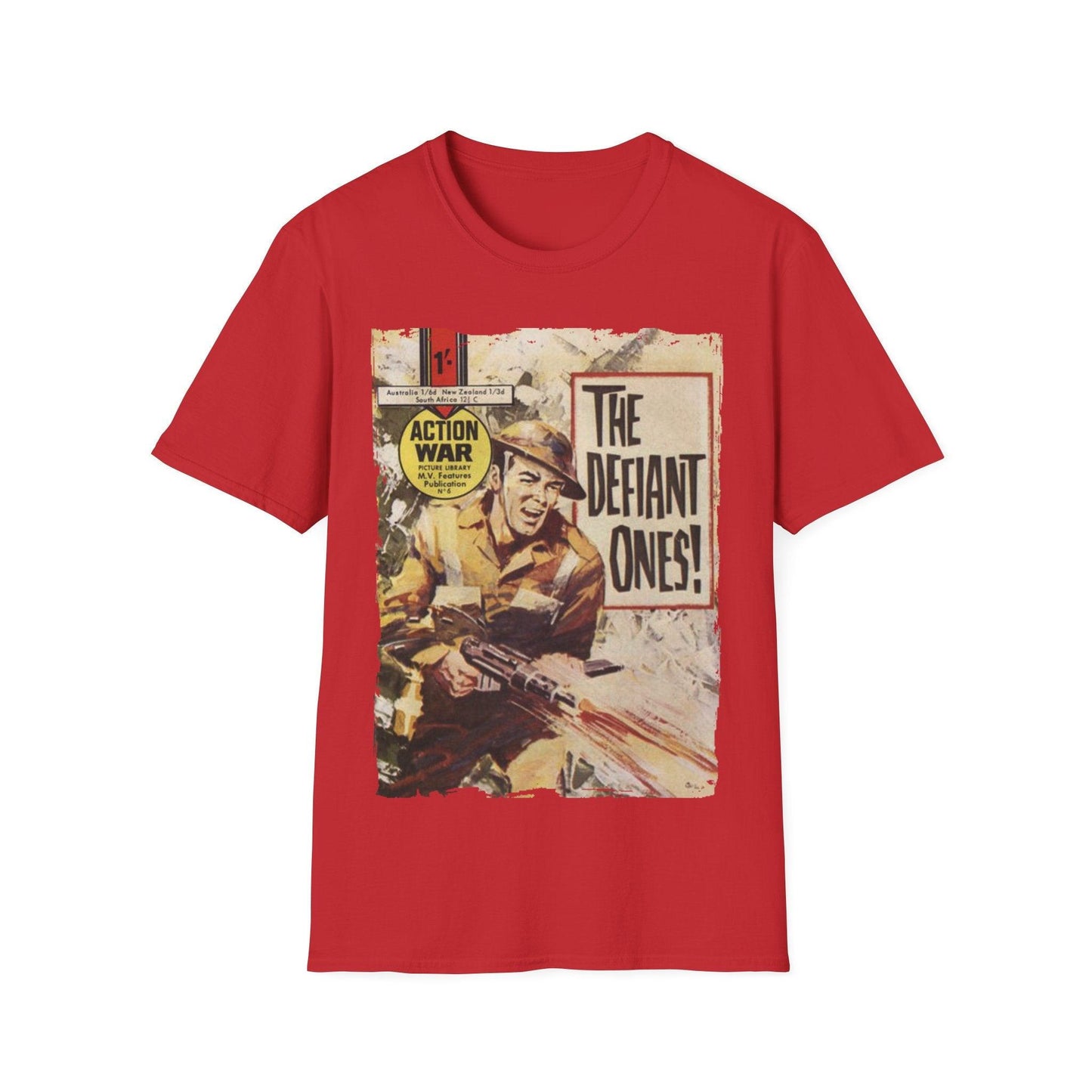 Action War #6 - Unisex Softstyle T-Shirt