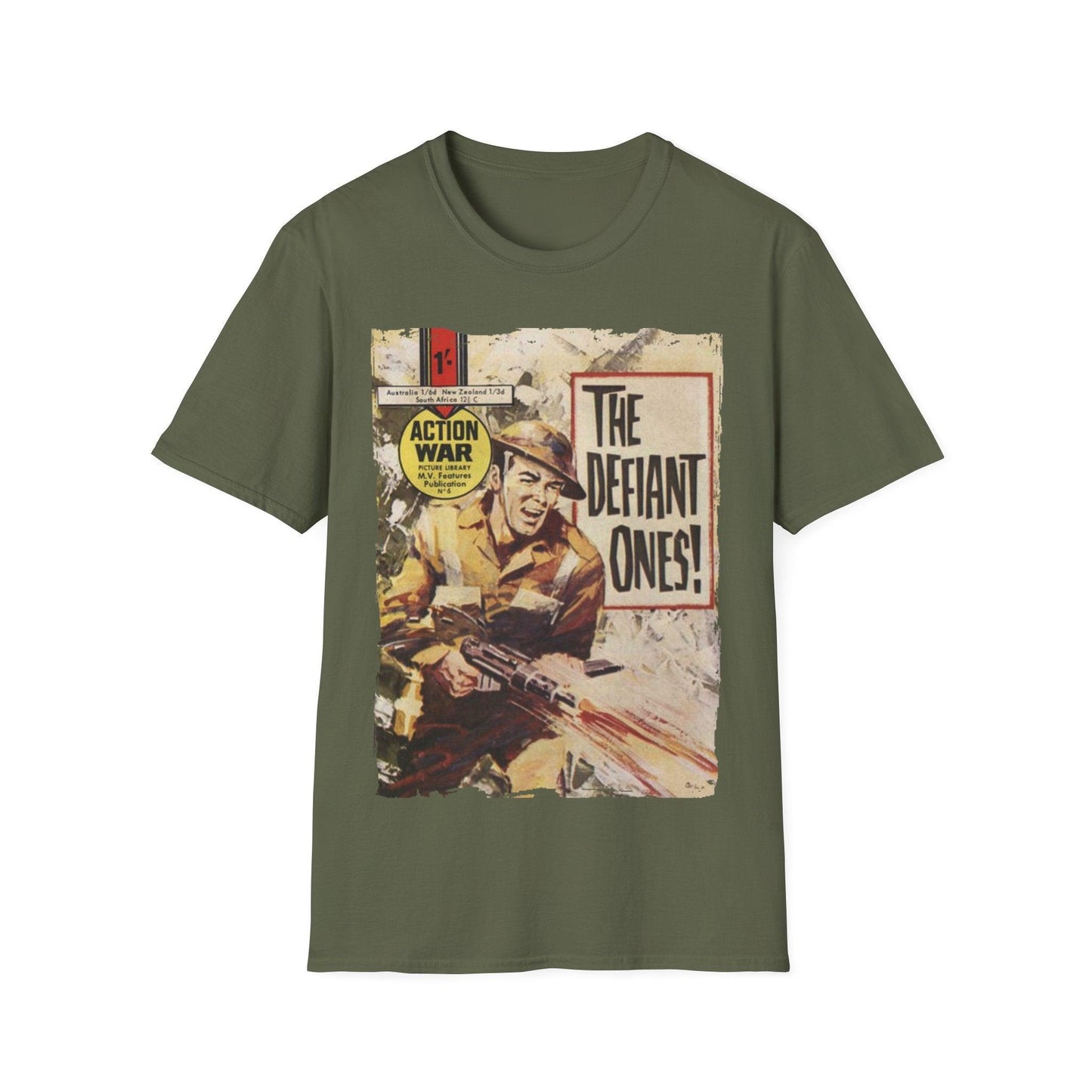 Action War #6 - Unisex Softstyle T-Shirt