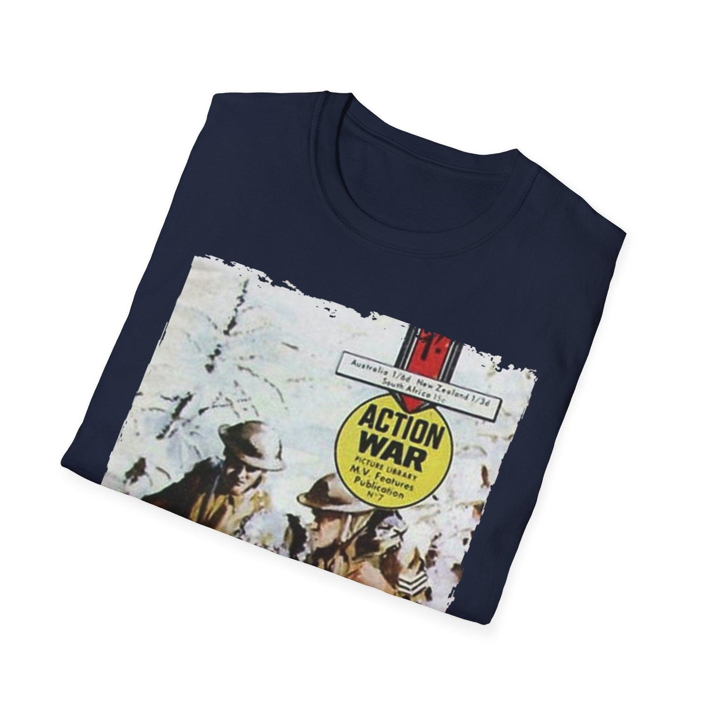 Action War #7 - Unisex Softstyle T-Shirt