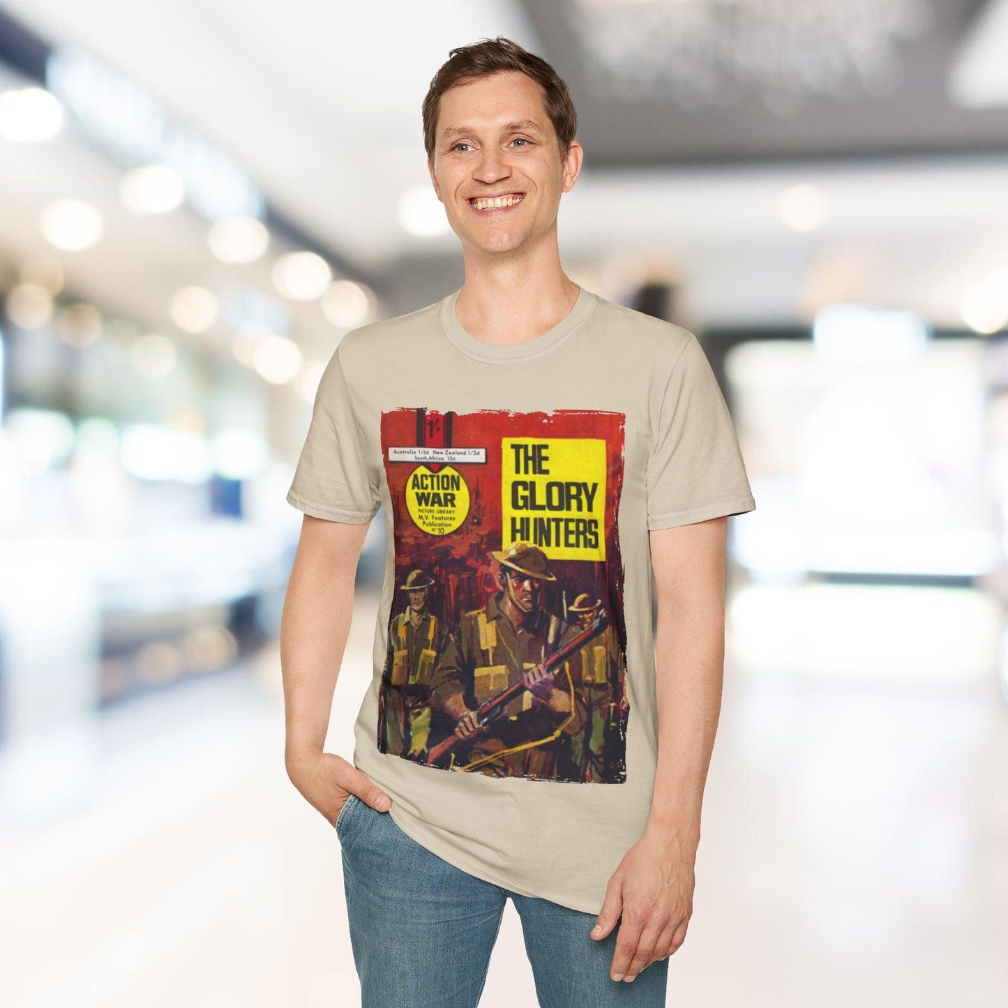 Action War #10 - Unisex Softstyle T-Shirt