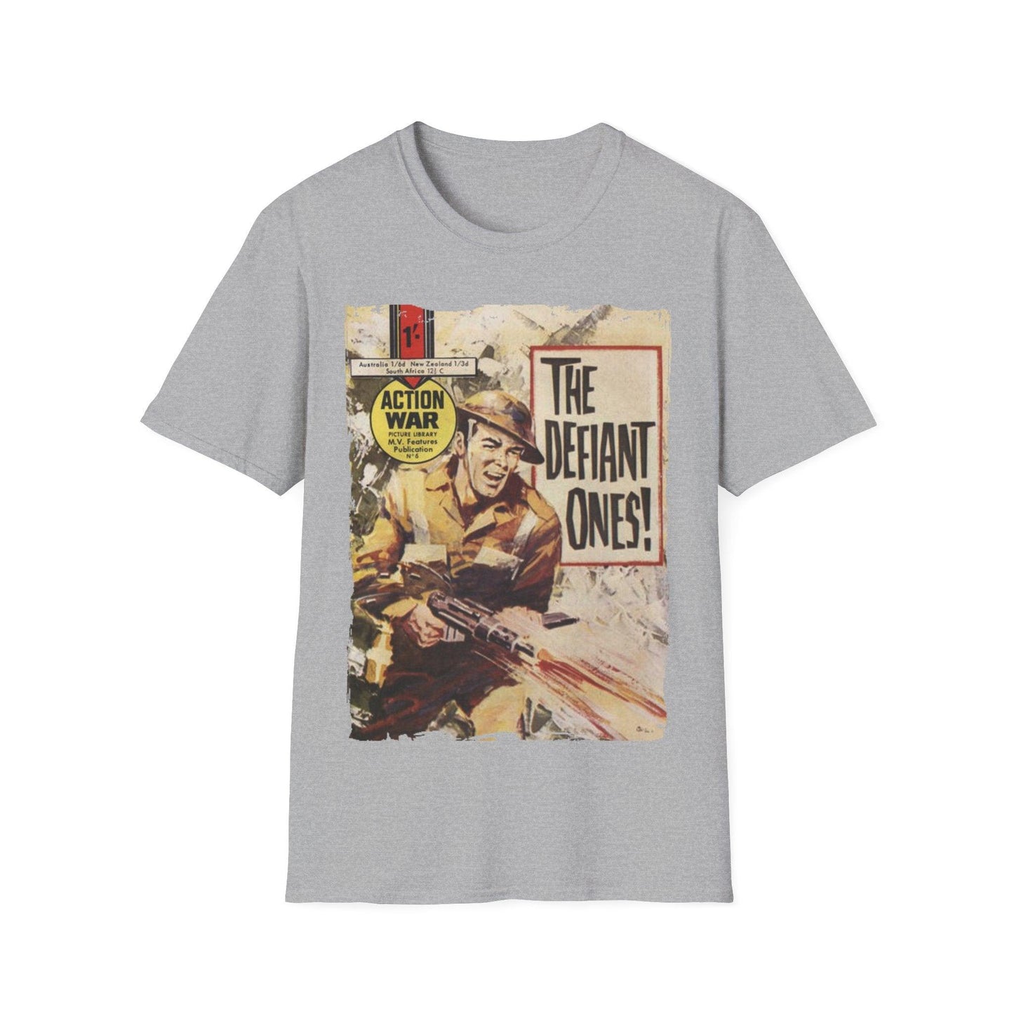Action War #6 - Unisex Softstyle T-Shirt
