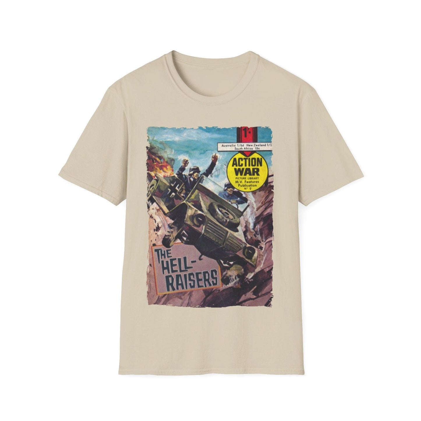 Action War #9 - Unisex Softstyle T-Shirt