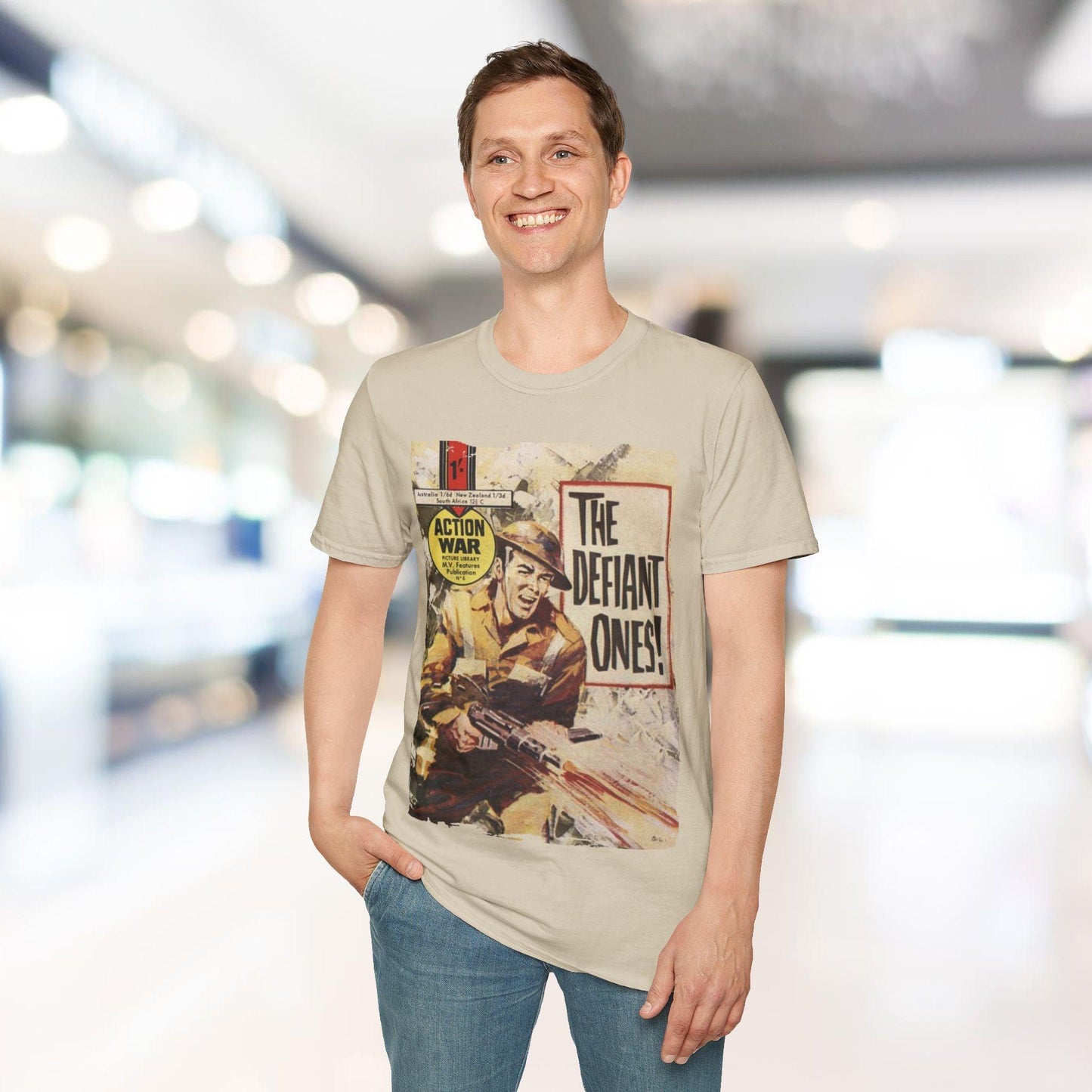 Action War #6 - Unisex Softstyle T-Shirt