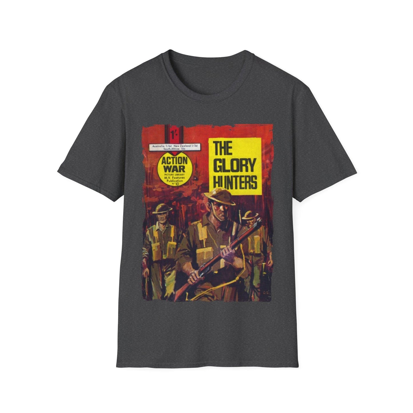 Action War #10 - Unisex Softstyle T-Shirt
