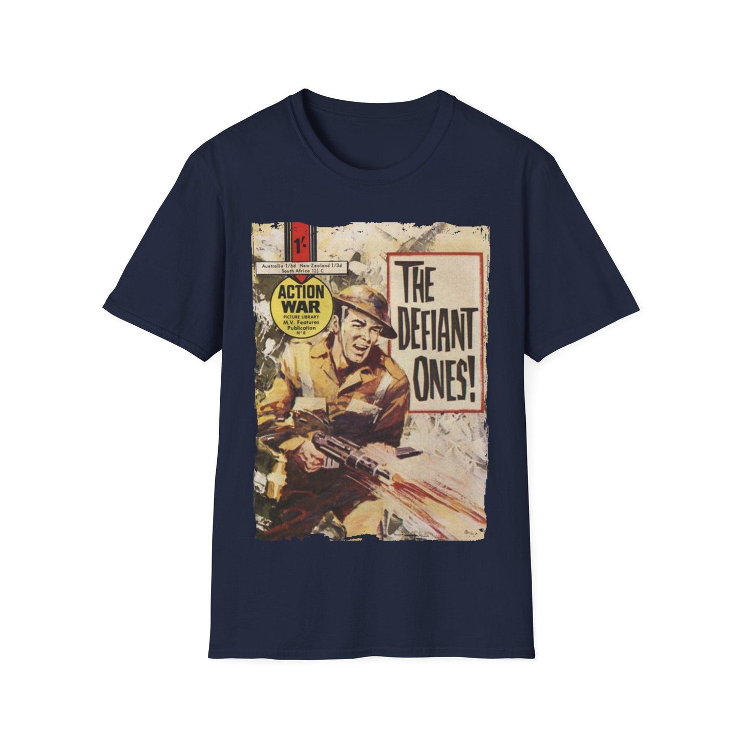 Action War #6 - Unisex Softstyle T-Shirt