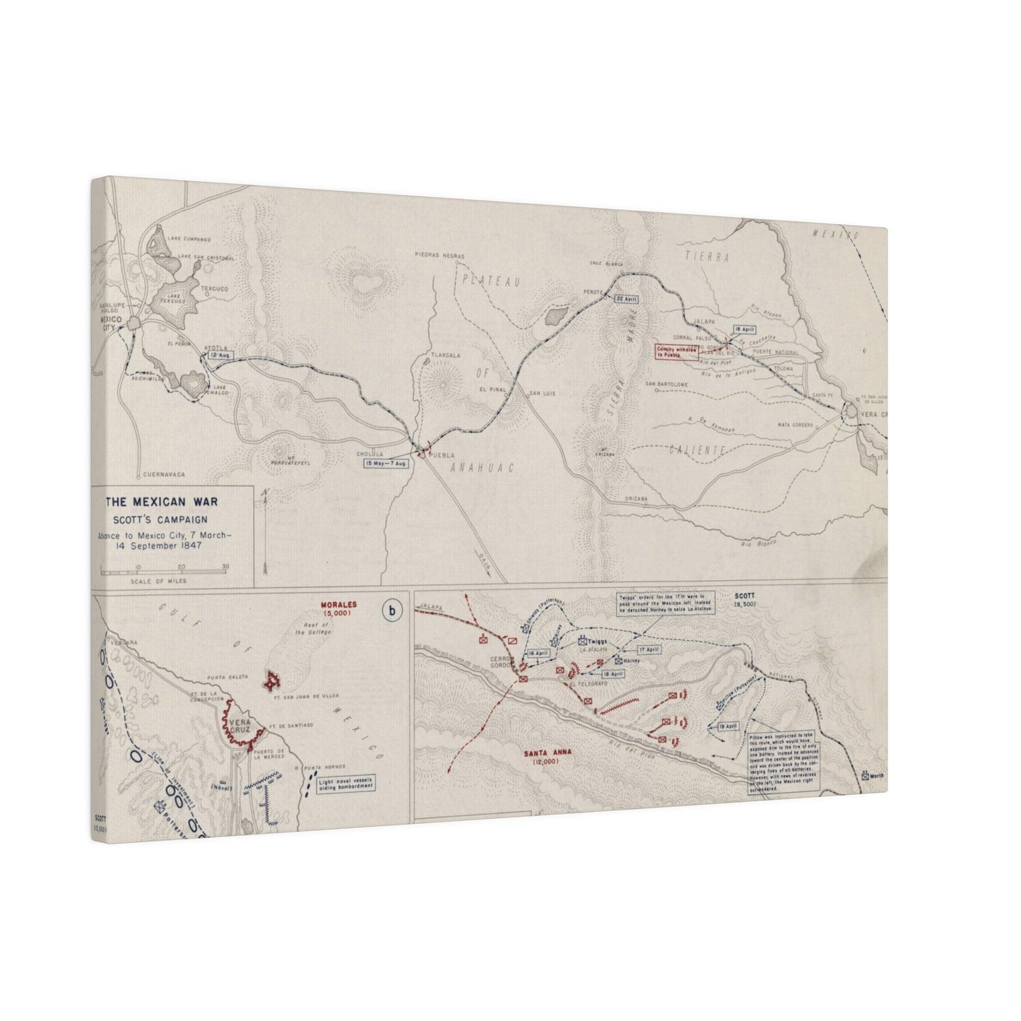 Mexican War, Scott's Campaign, Mar-Sept 1847 - Pacific Sky Games