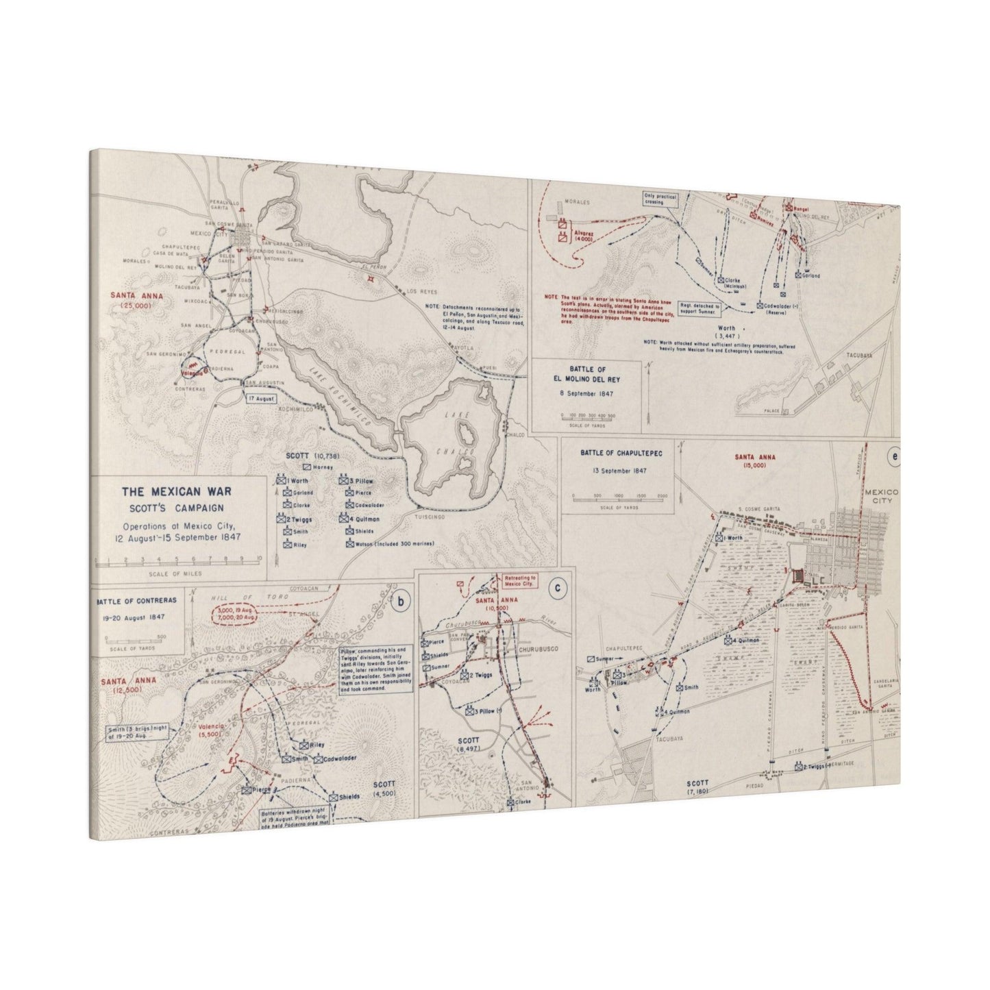 Mexican War, Scott's Campaign, Aug-Sept 1847 - Pacific Sky Games