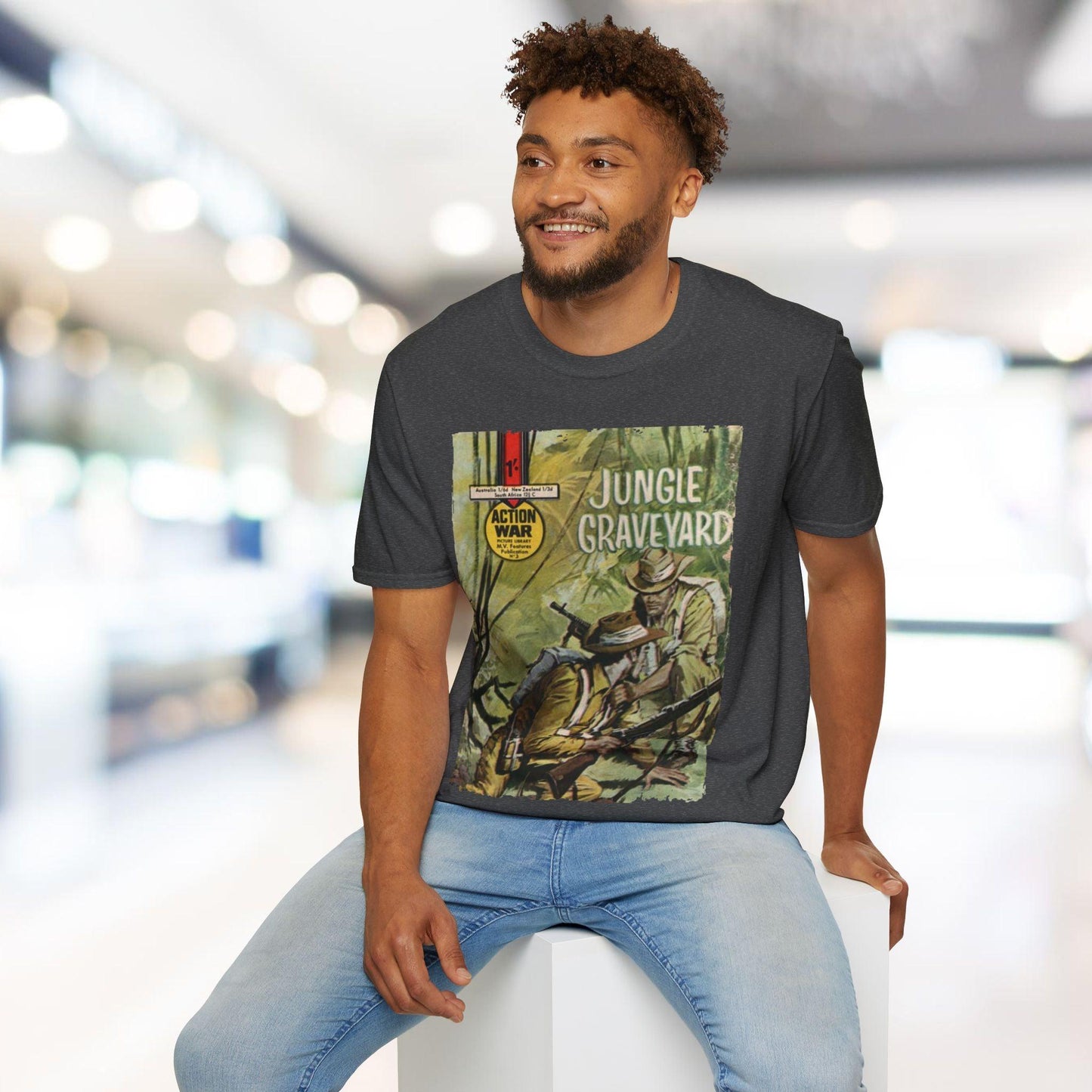 Action War #3 - Unisex Softstyle T-Shirt