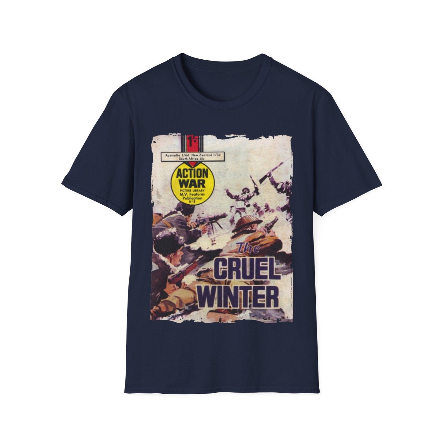 Action War #8 - Unisex Softstyle T-Shirt