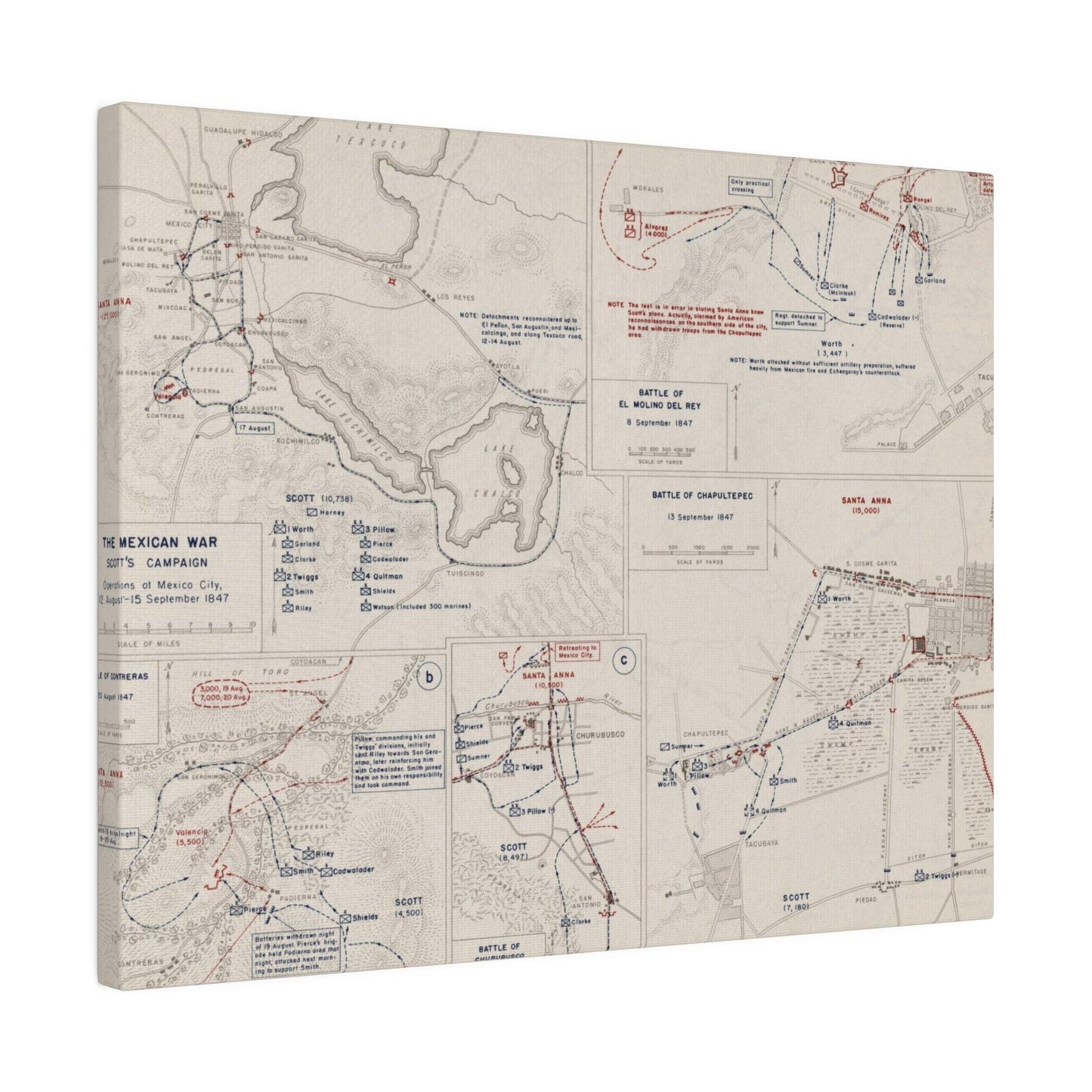 Mexican War, Scott's Campaign, Aug-Sept 1847 - Pacific Sky Games