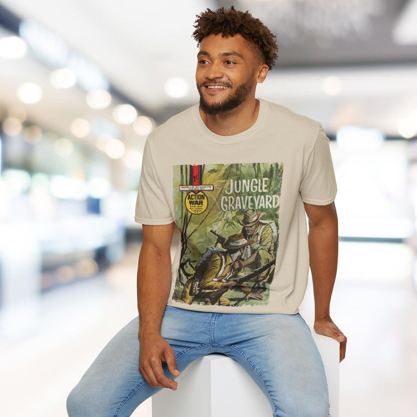 Action War #3 - Unisex Softstyle T-Shirt