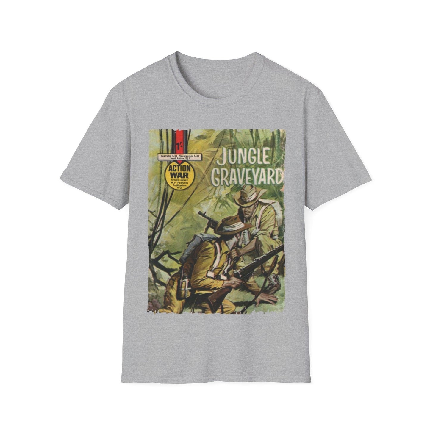 Action War #3 - Unisex Softstyle T-Shirt