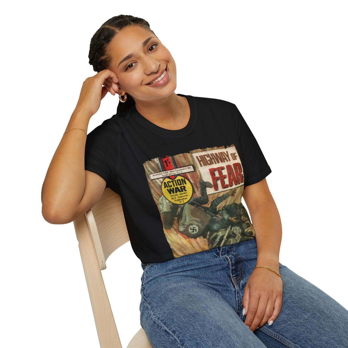 Action War #5 - Unisex Softstyle T-Shirt