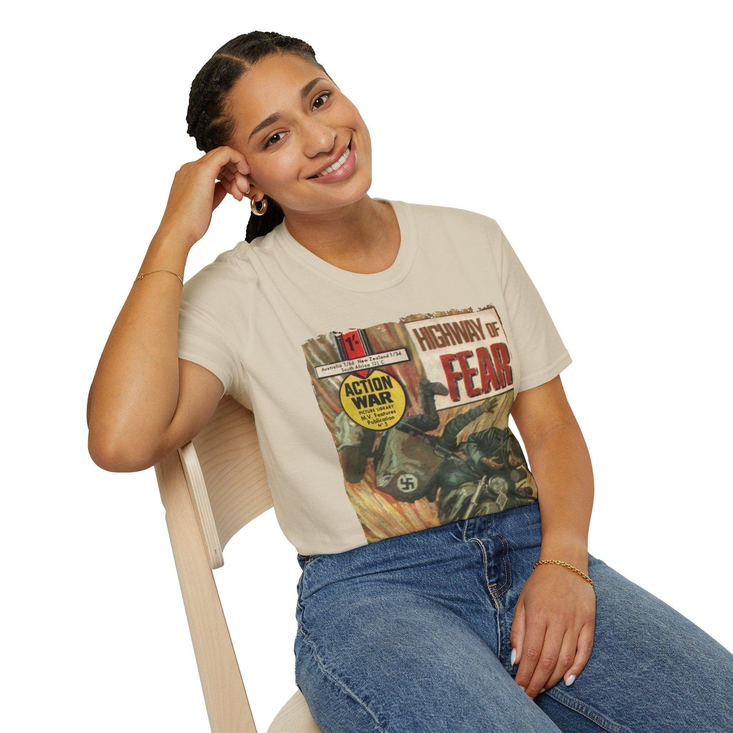 Action War #5 - Unisex Softstyle T-Shirt