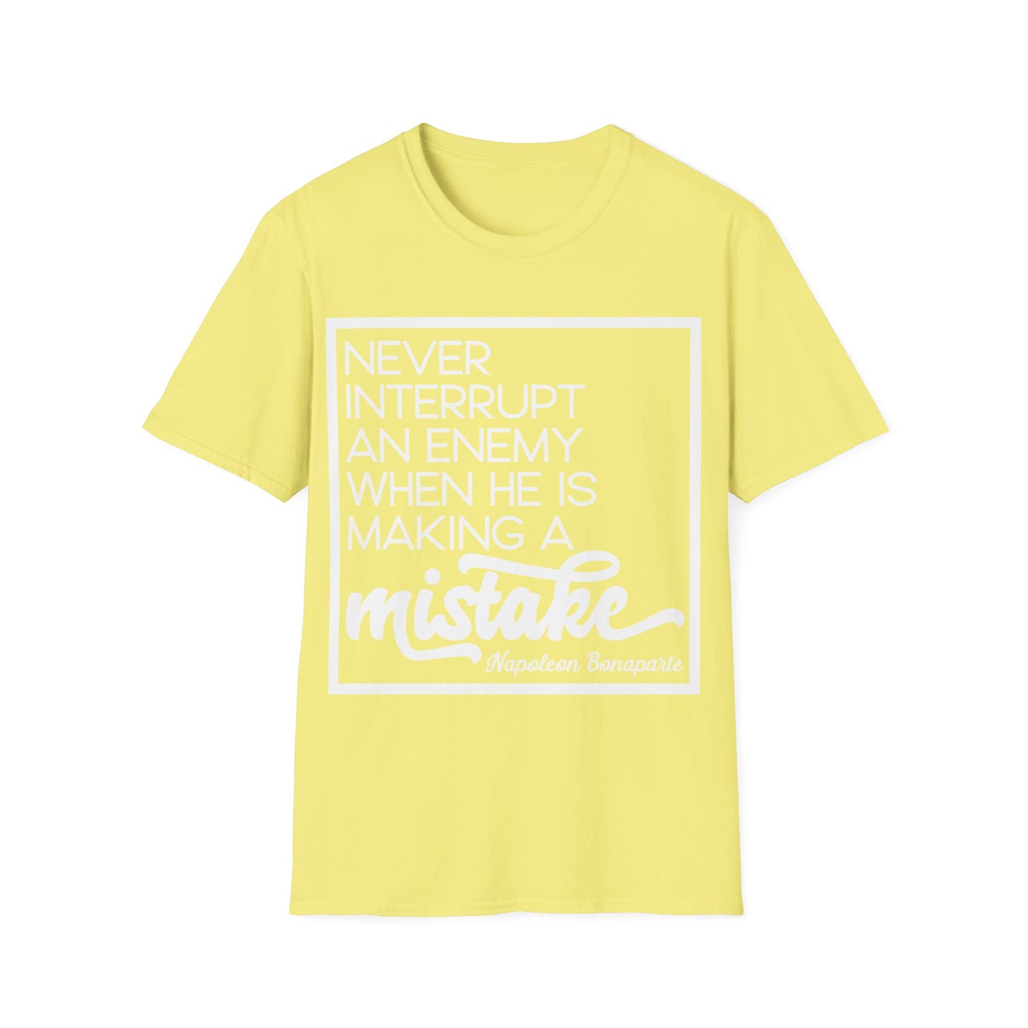 NB Q2 White - Unisex Softstyle T-Shirt