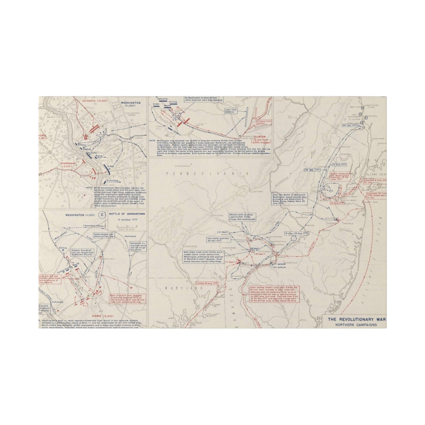 Revolutionary War, Pennsylvania and New Jersey 1777-1778 - Pacific Sky Games