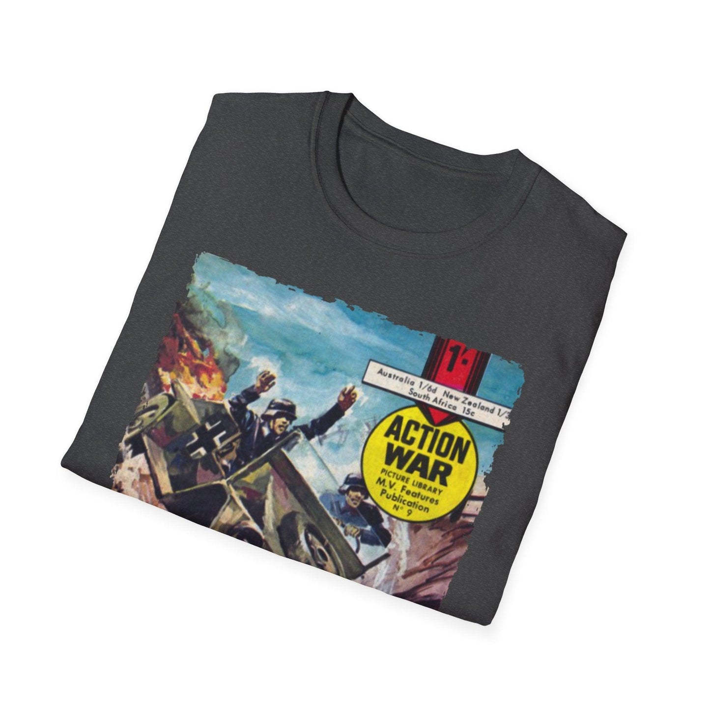 Action War #9 - Unisex Softstyle T-Shirt