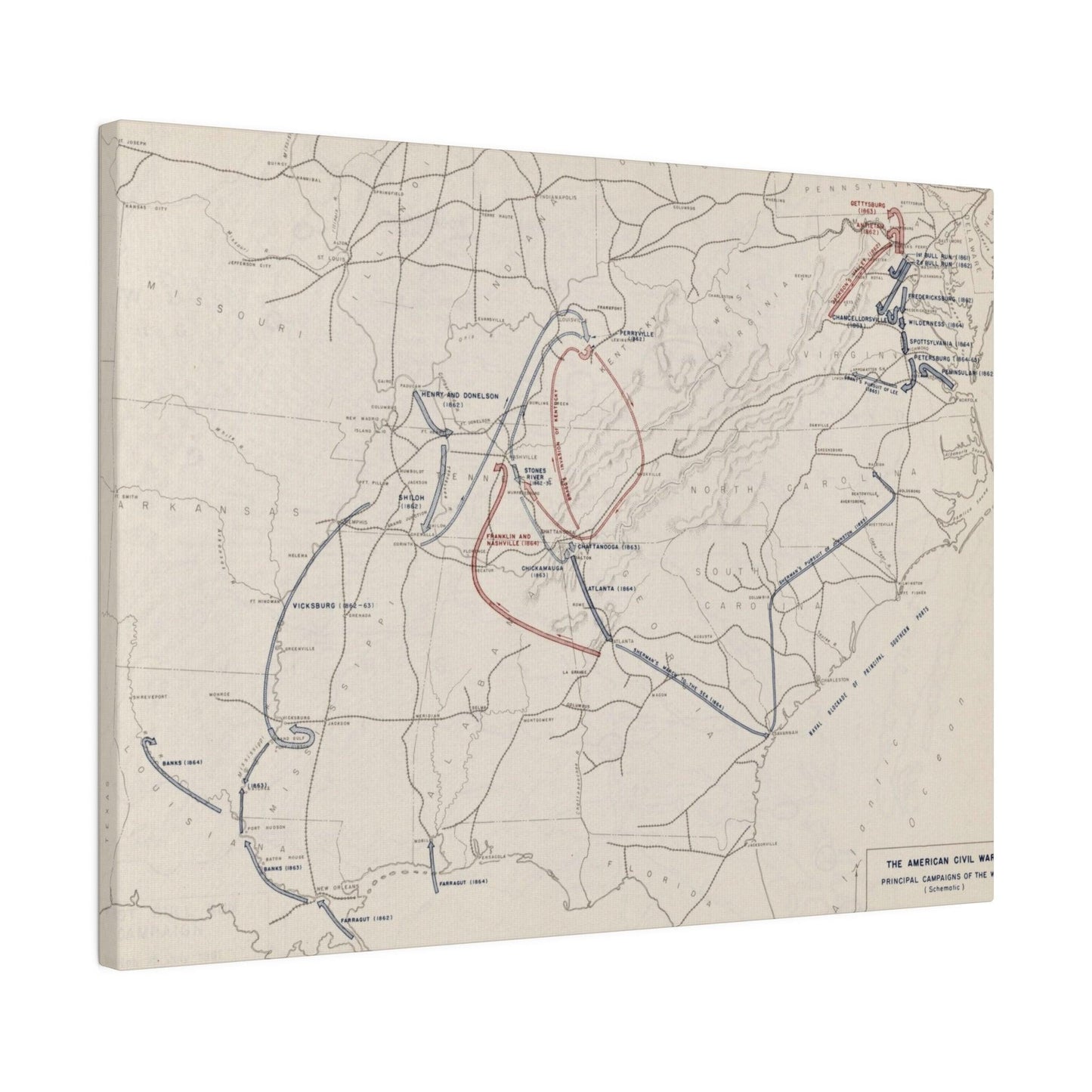 American Civil War_Operations_1861-1865 - Pacific Sky Games