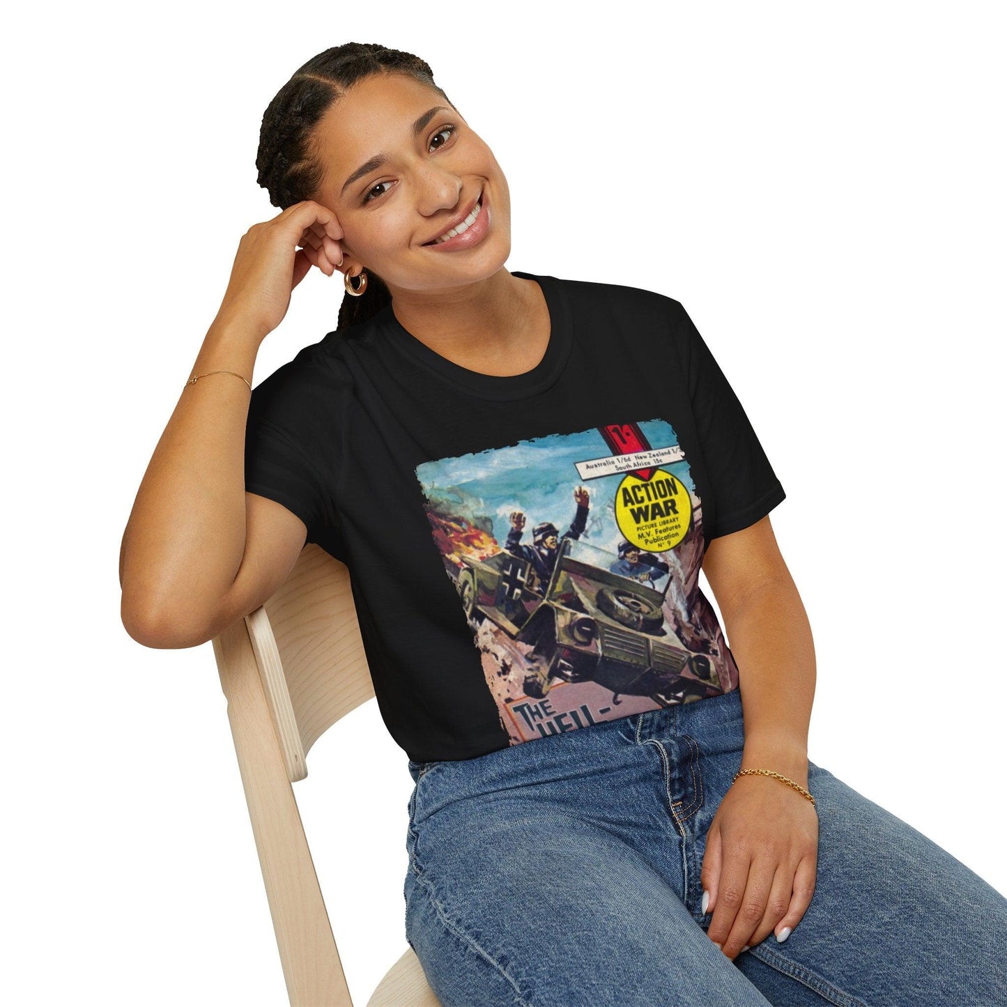 Action War #9 - Unisex Softstyle T-Shirt
