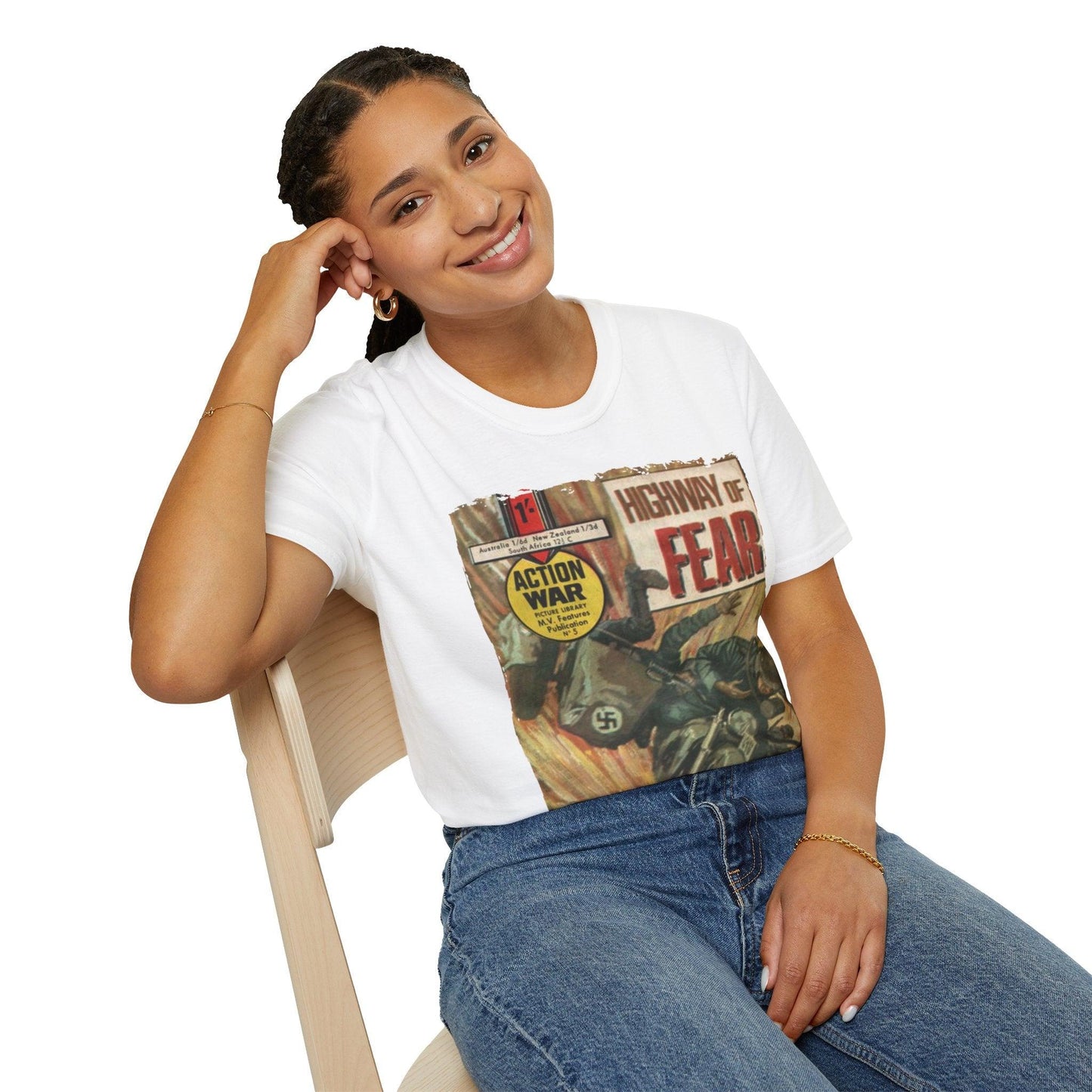 Action War #5 - Unisex Softstyle T-Shirt