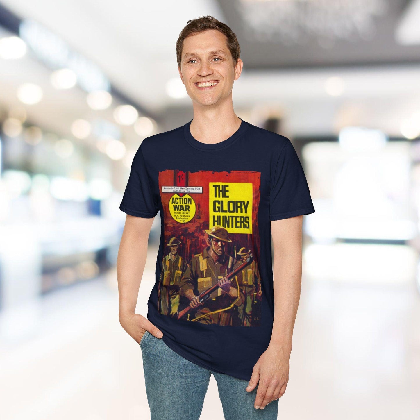 Action War #10 - Unisex Softstyle T-Shirt