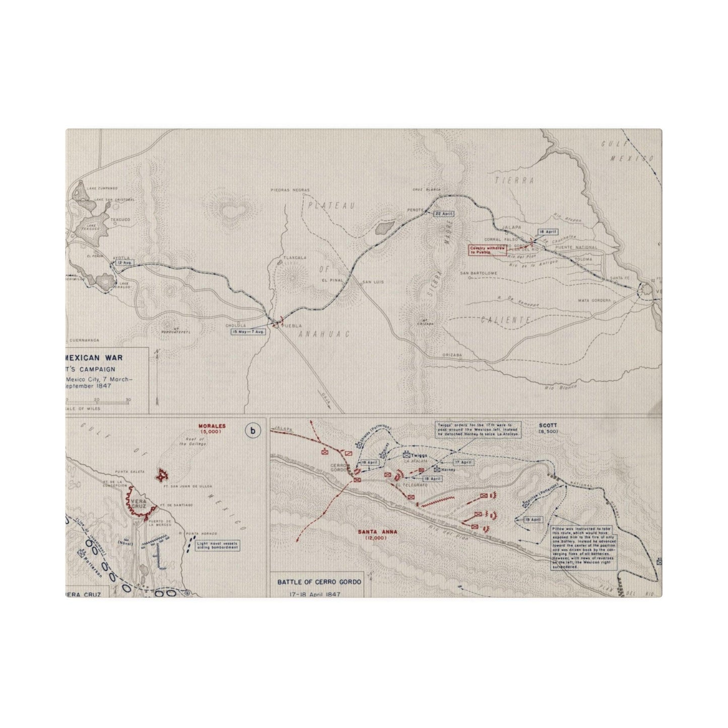 Mexican War, Scott's Campaign, Mar-Sept 1847 - Pacific Sky Games