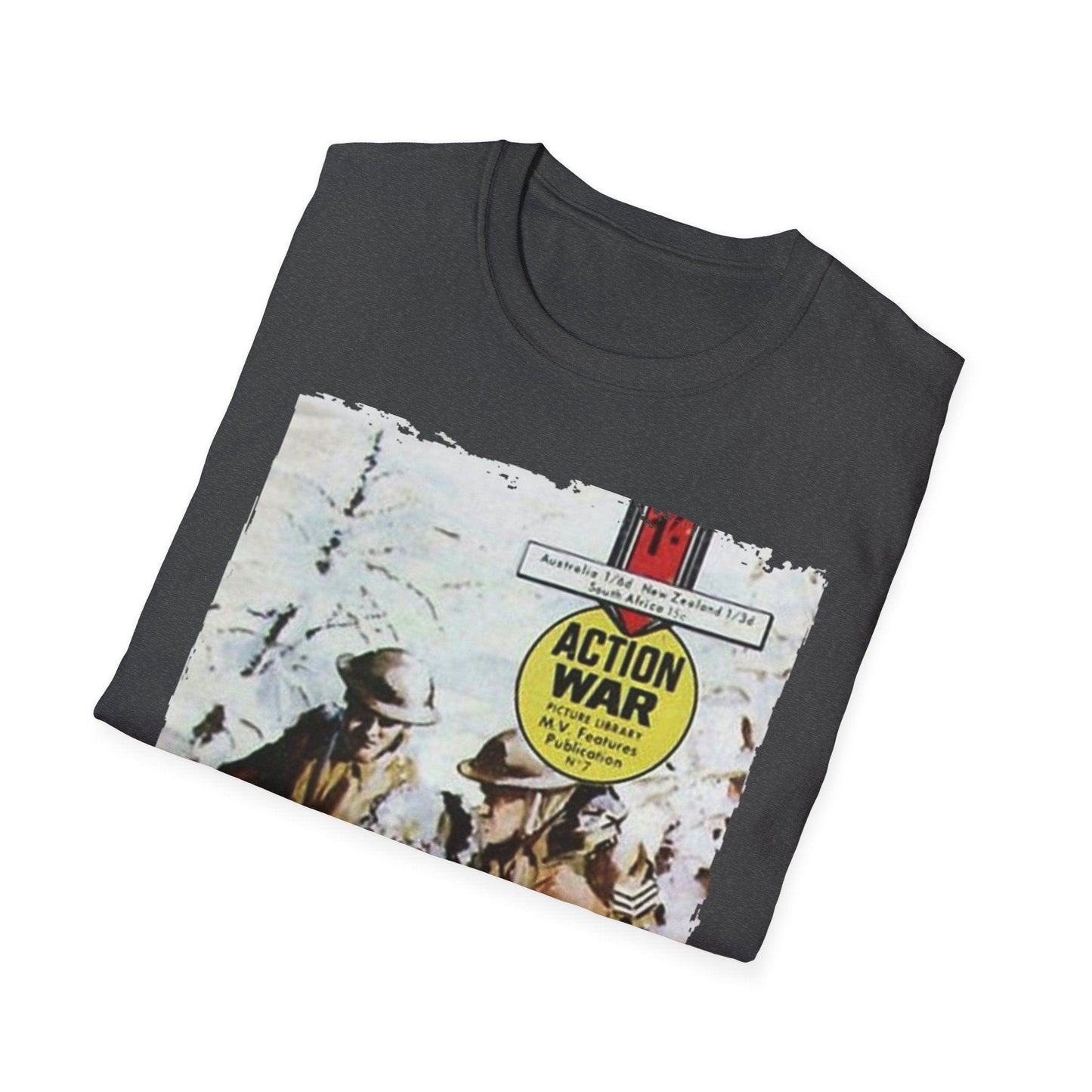 Action War #7 - Unisex Softstyle T-Shirt