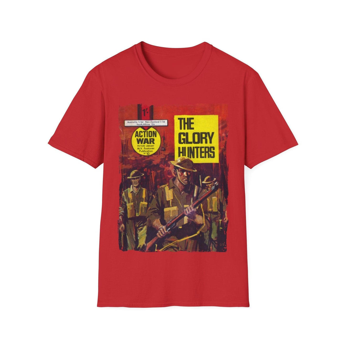 Action War #10 - Unisex Softstyle T-Shirt